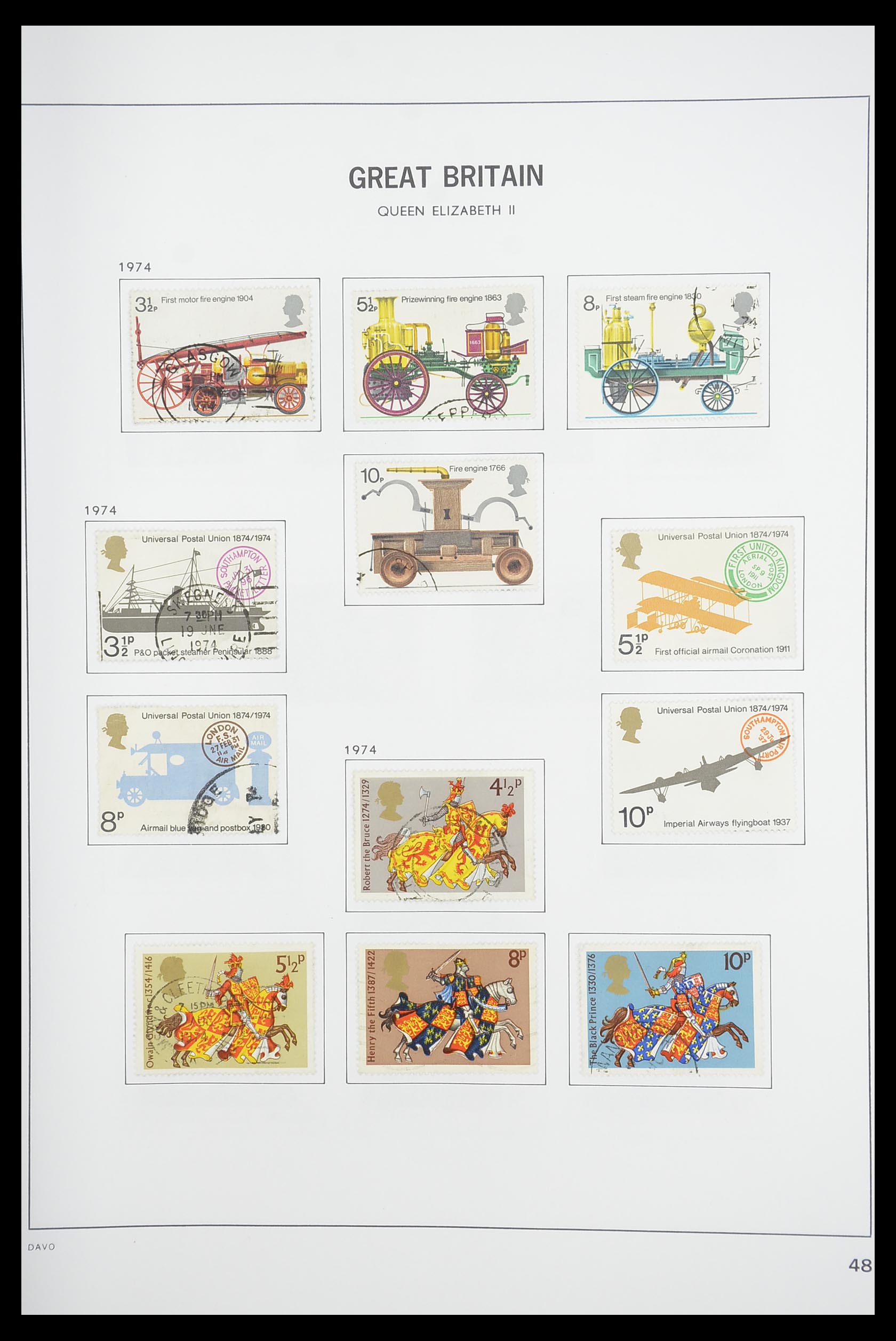 33898 059 - Postzegelverzameling 33898 Engeland 1840-2006.