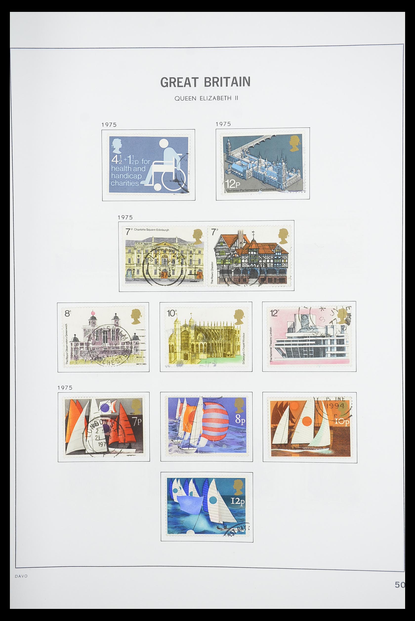 33898 061 - Postzegelverzameling 33898 Engeland 1840-2006.
