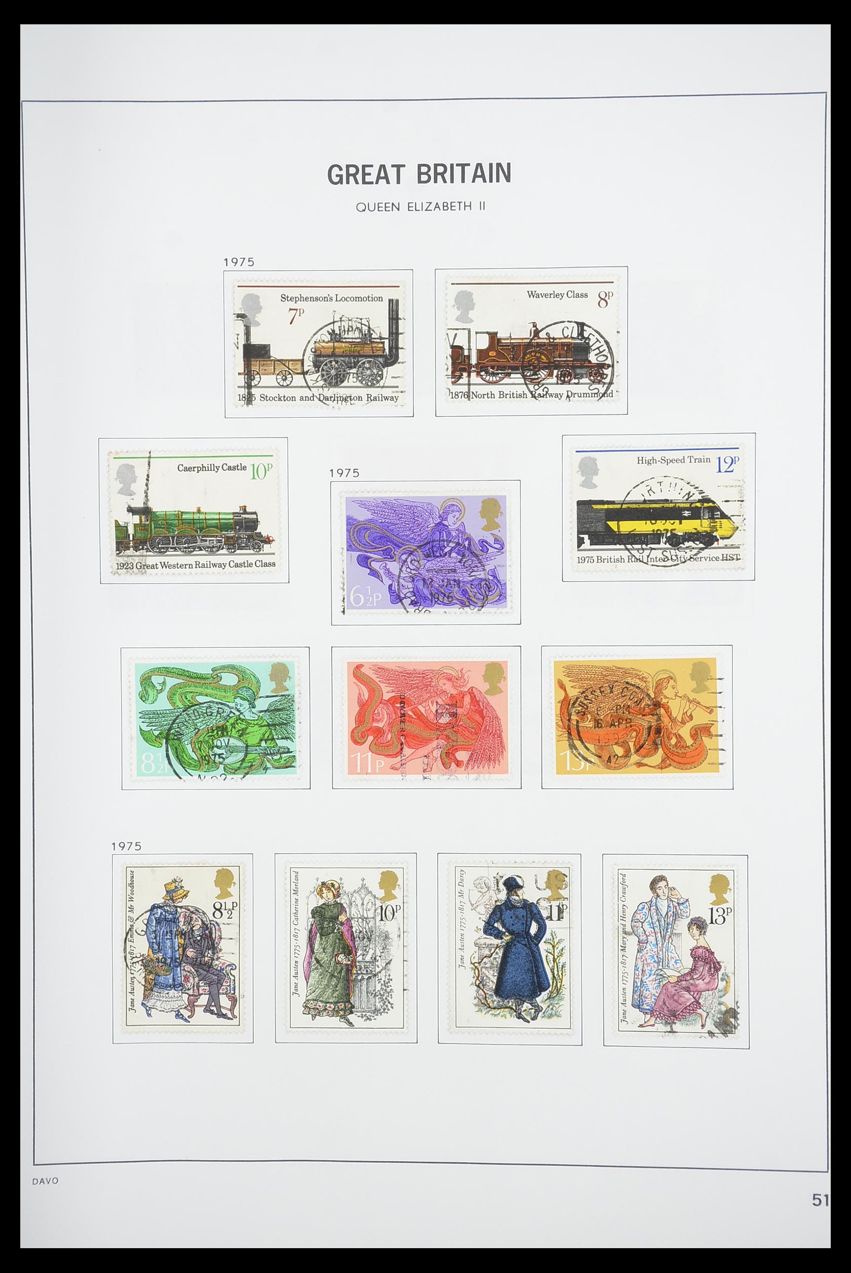 33898 062 - Postzegelverzameling 33898 Engeland 1840-2006.