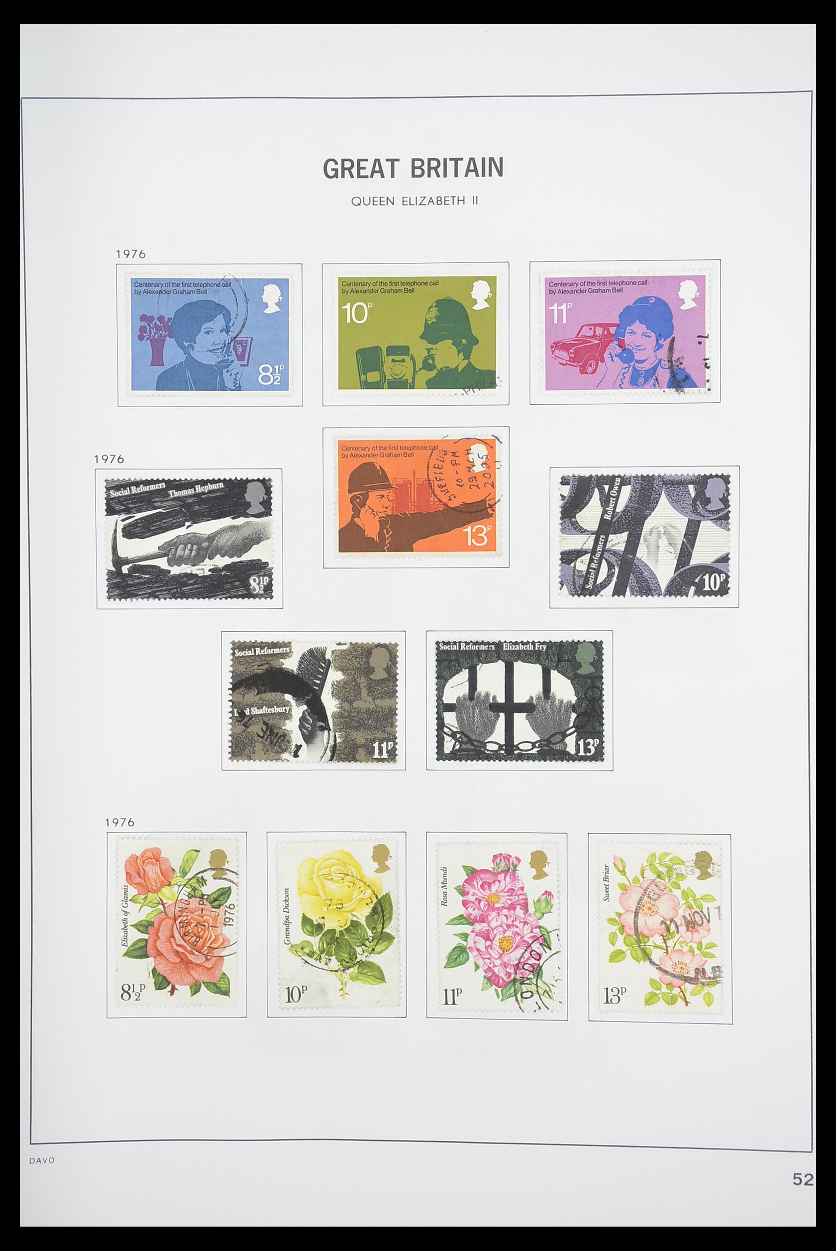 33898 063 - Postzegelverzameling 33898 Engeland 1840-2006.