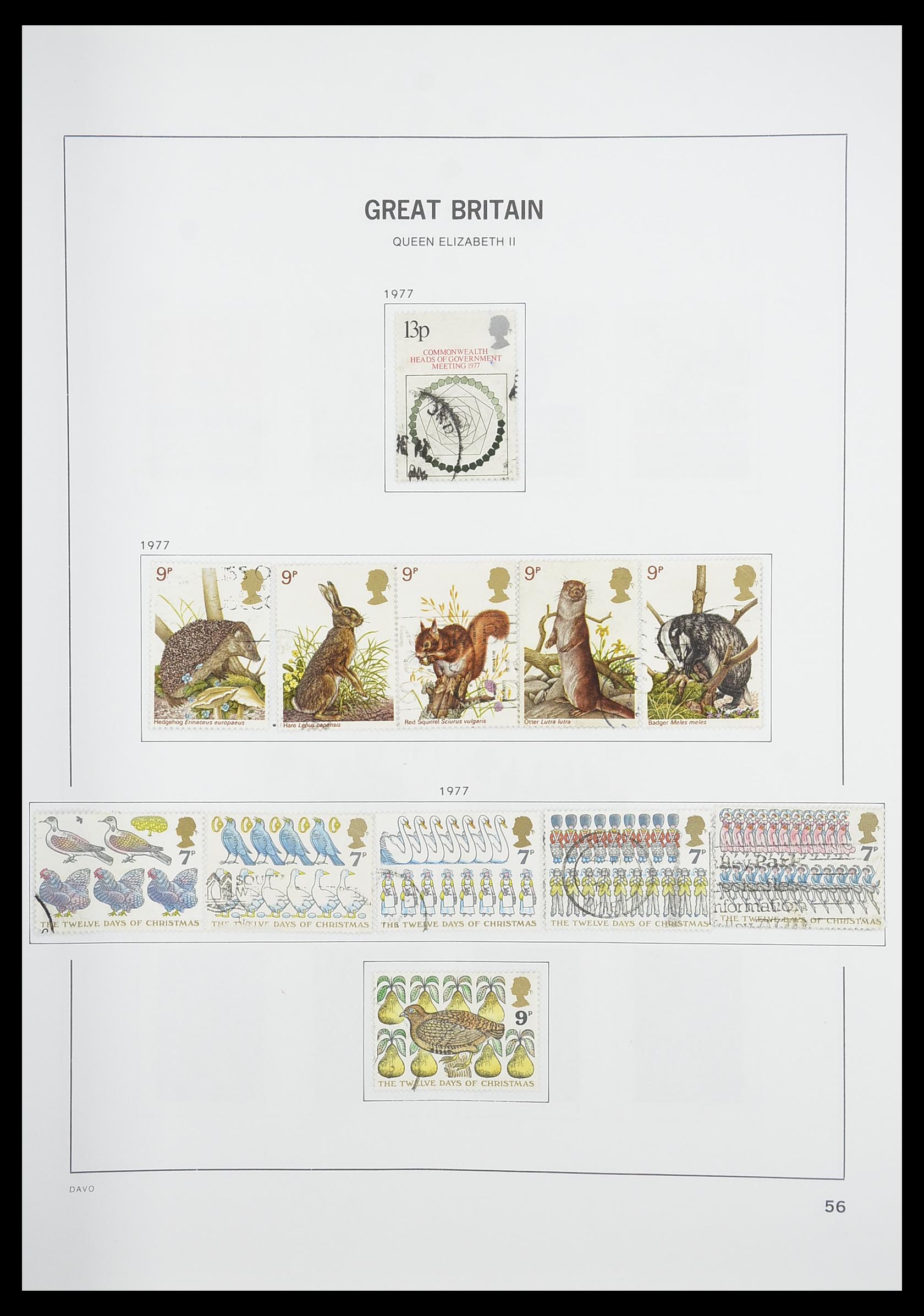 33898 067 - Postzegelverzameling 33898 Engeland 1840-2006.