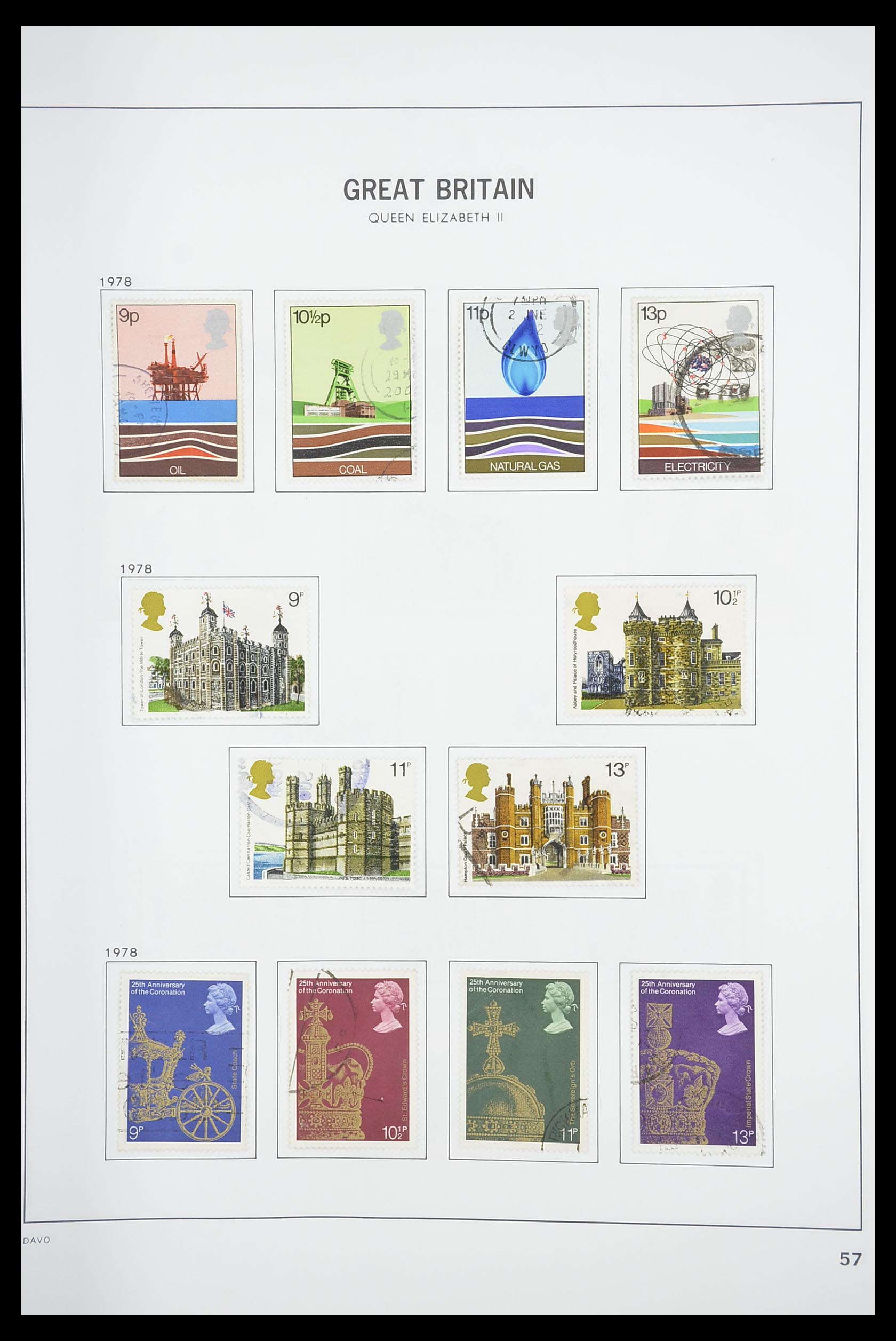 33898 068 - Postzegelverzameling 33898 Engeland 1840-2006.