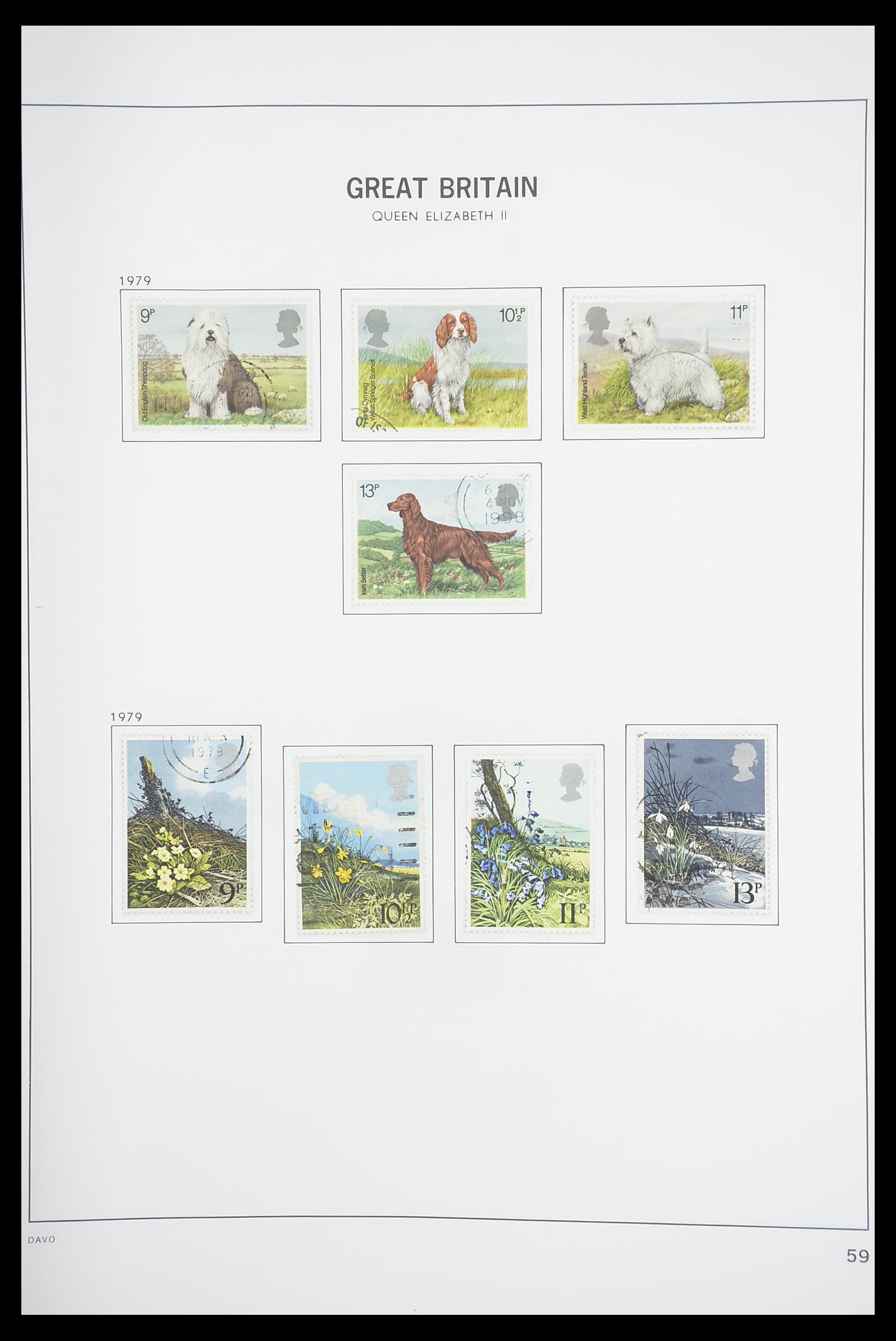 33898 070 - Postzegelverzameling 33898 Engeland 1840-2006.