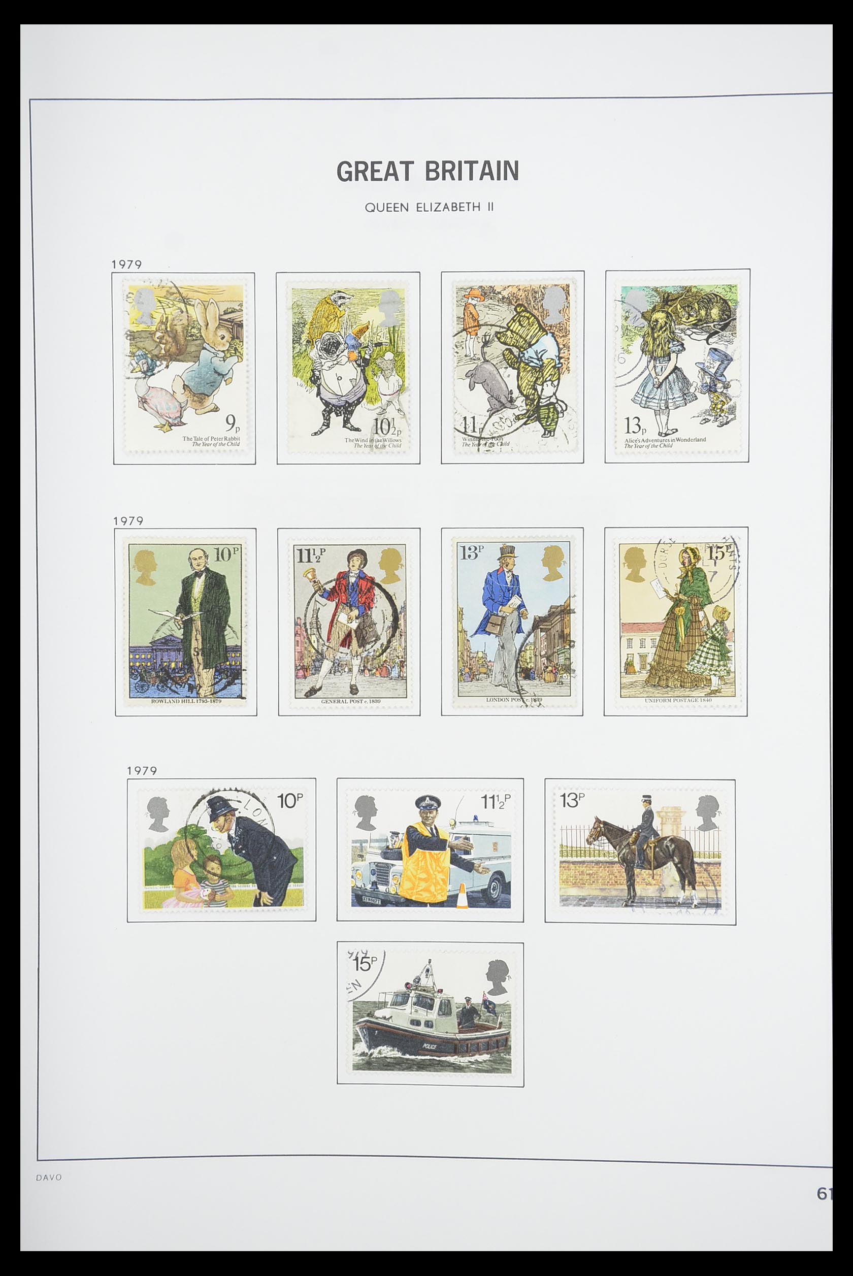 33898 072 - Postzegelverzameling 33898 Engeland 1840-2006.