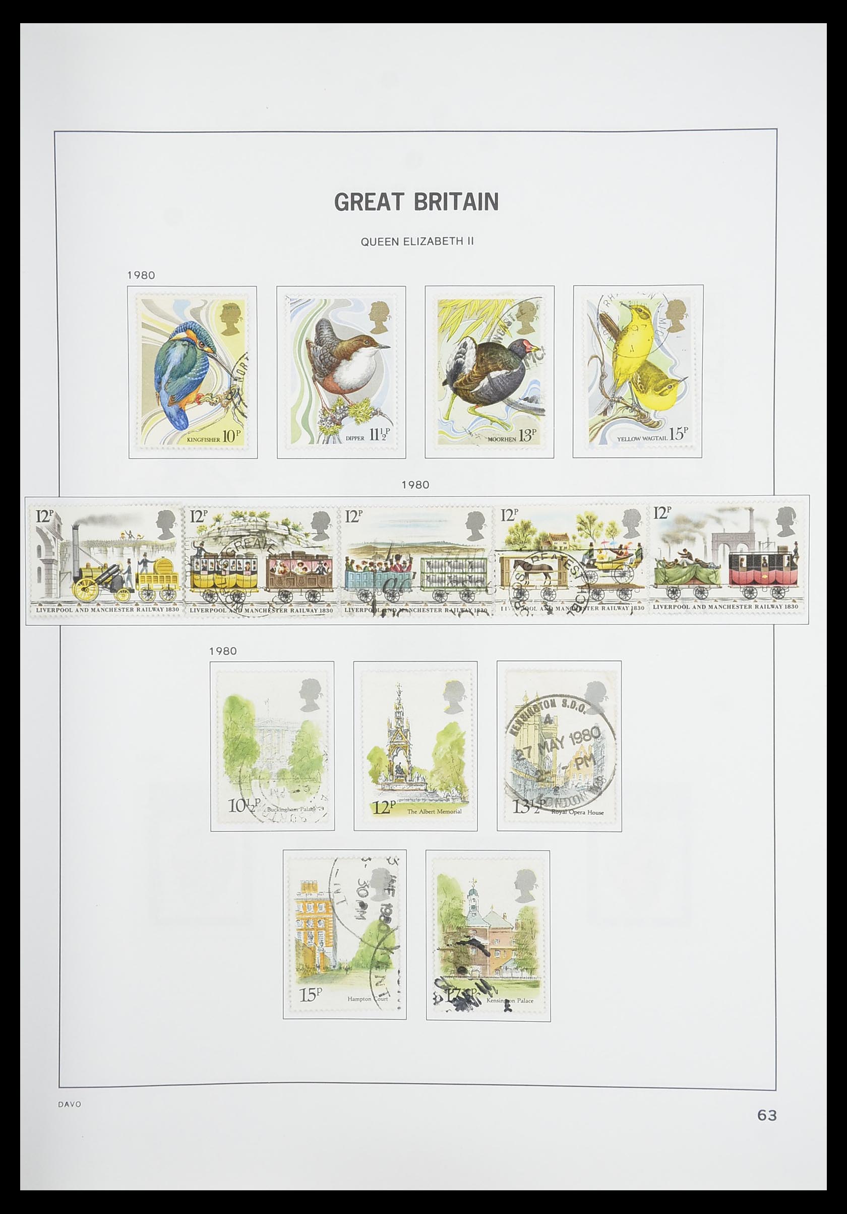 33898 074 - Postzegelverzameling 33898 Engeland 1840-2006.