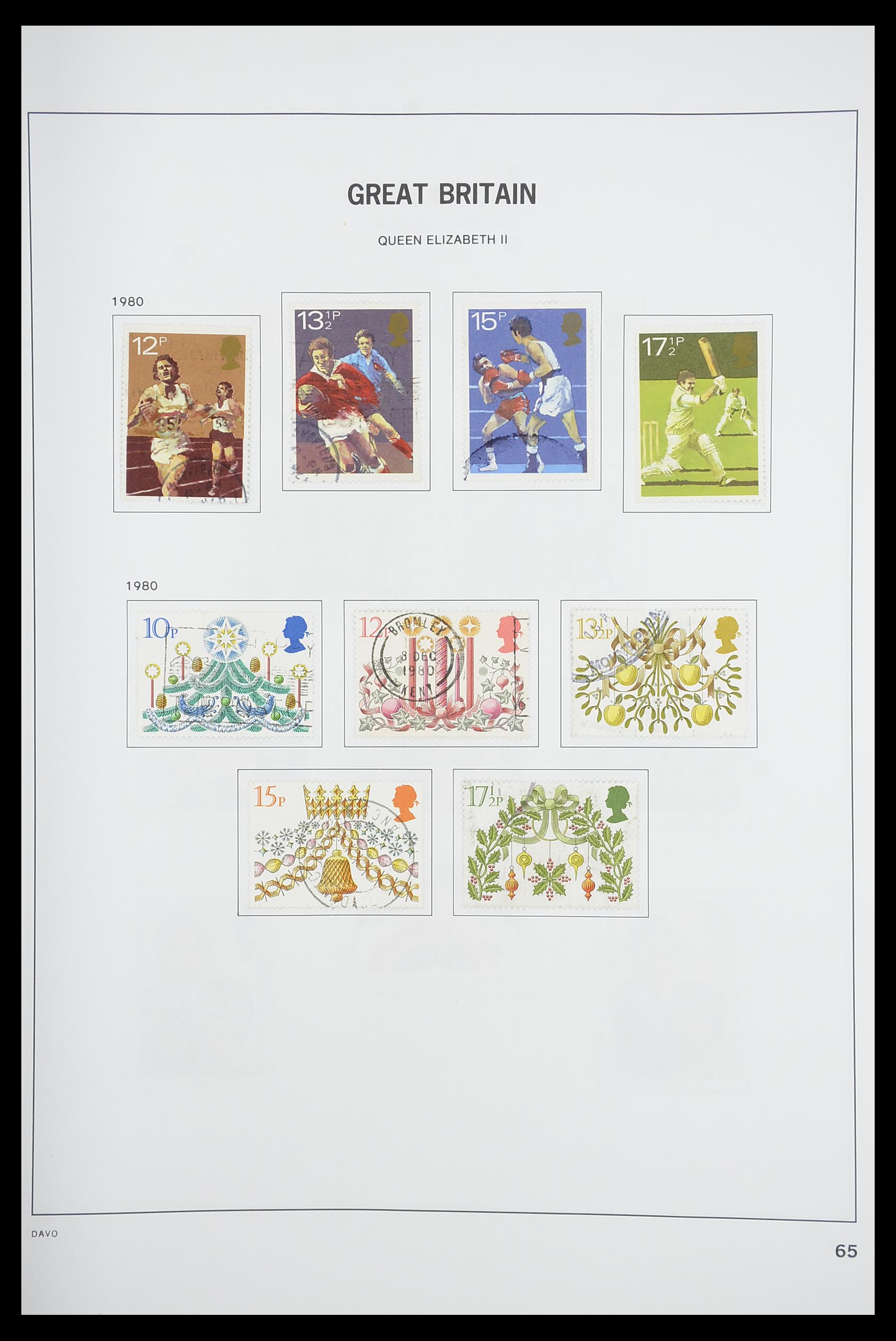 33898 076 - Postzegelverzameling 33898 Engeland 1840-2006.