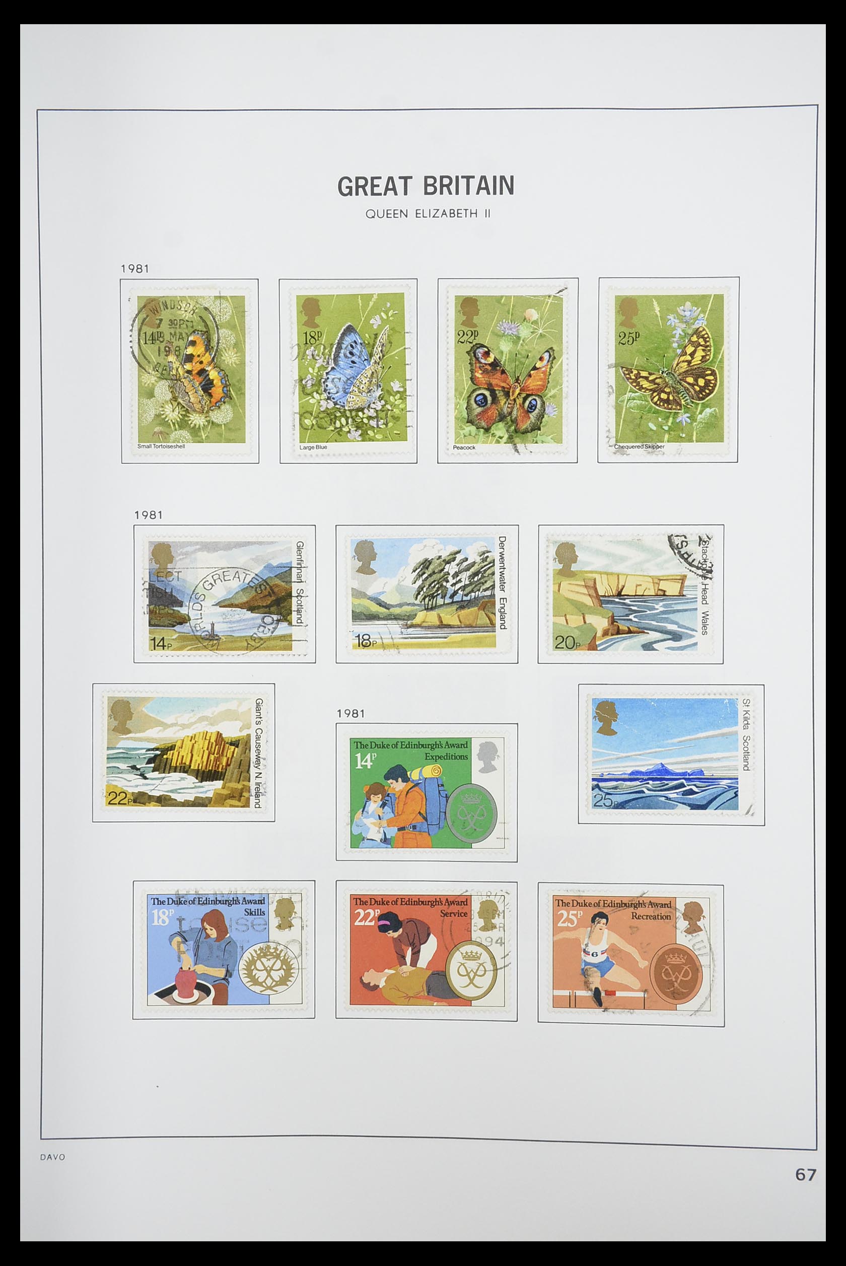 33898 078 - Postzegelverzameling 33898 Engeland 1840-2006.