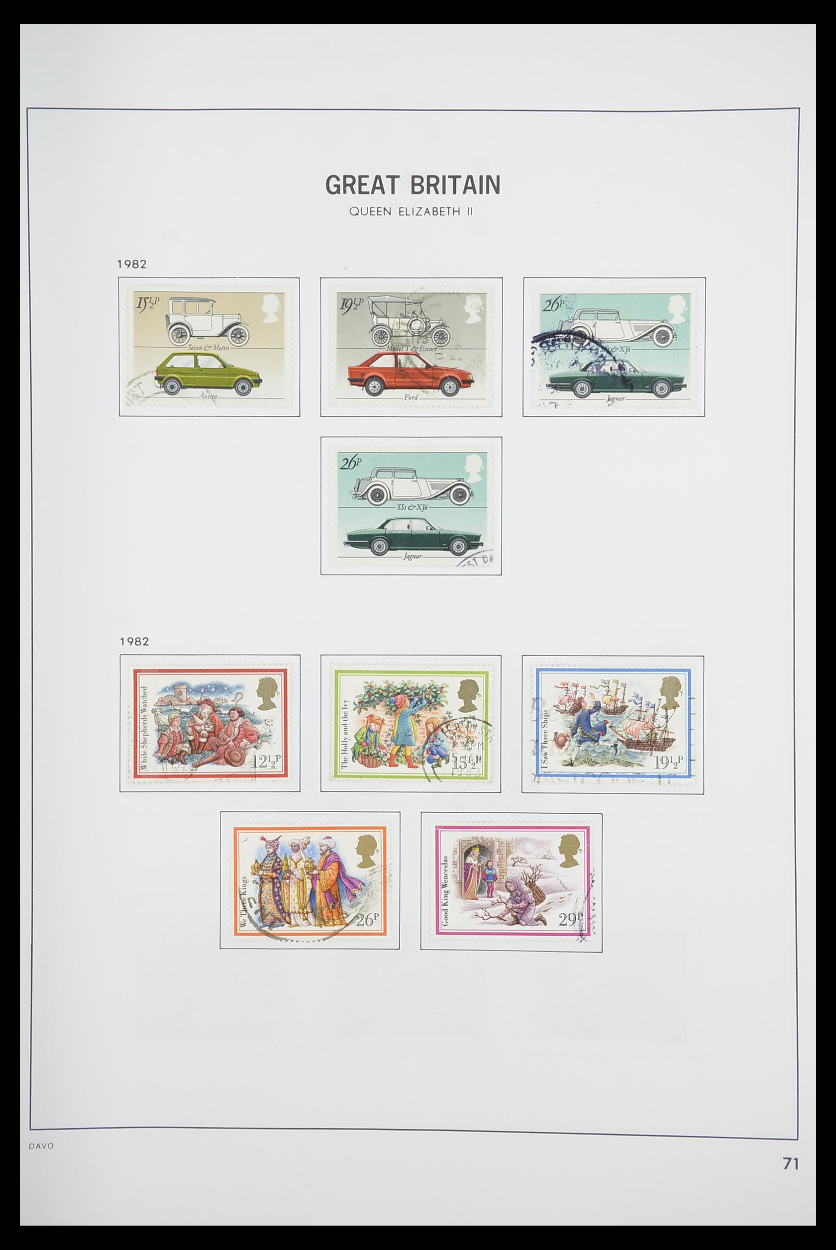 33898 082 - Postzegelverzameling 33898 Engeland 1840-2006.