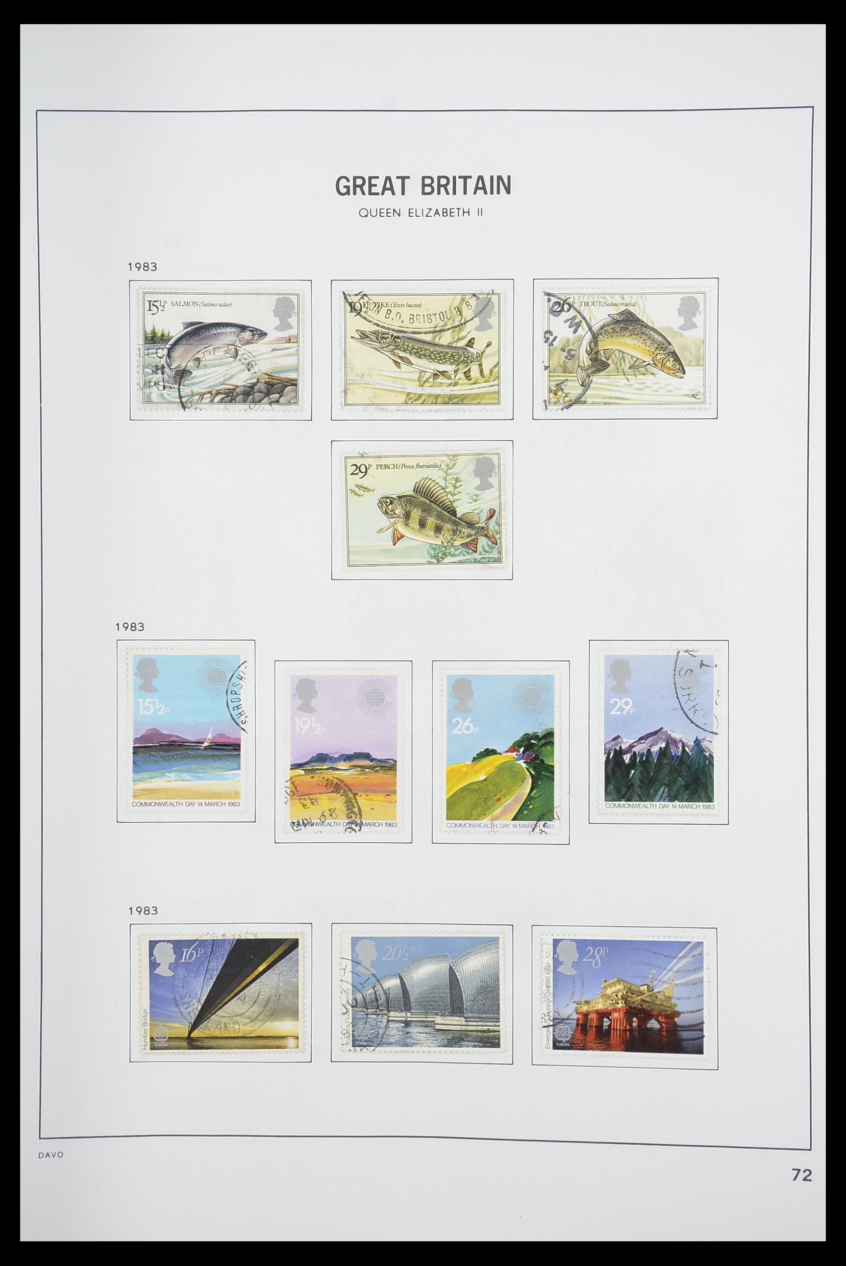 33898 083 - Postzegelverzameling 33898 Engeland 1840-2006.