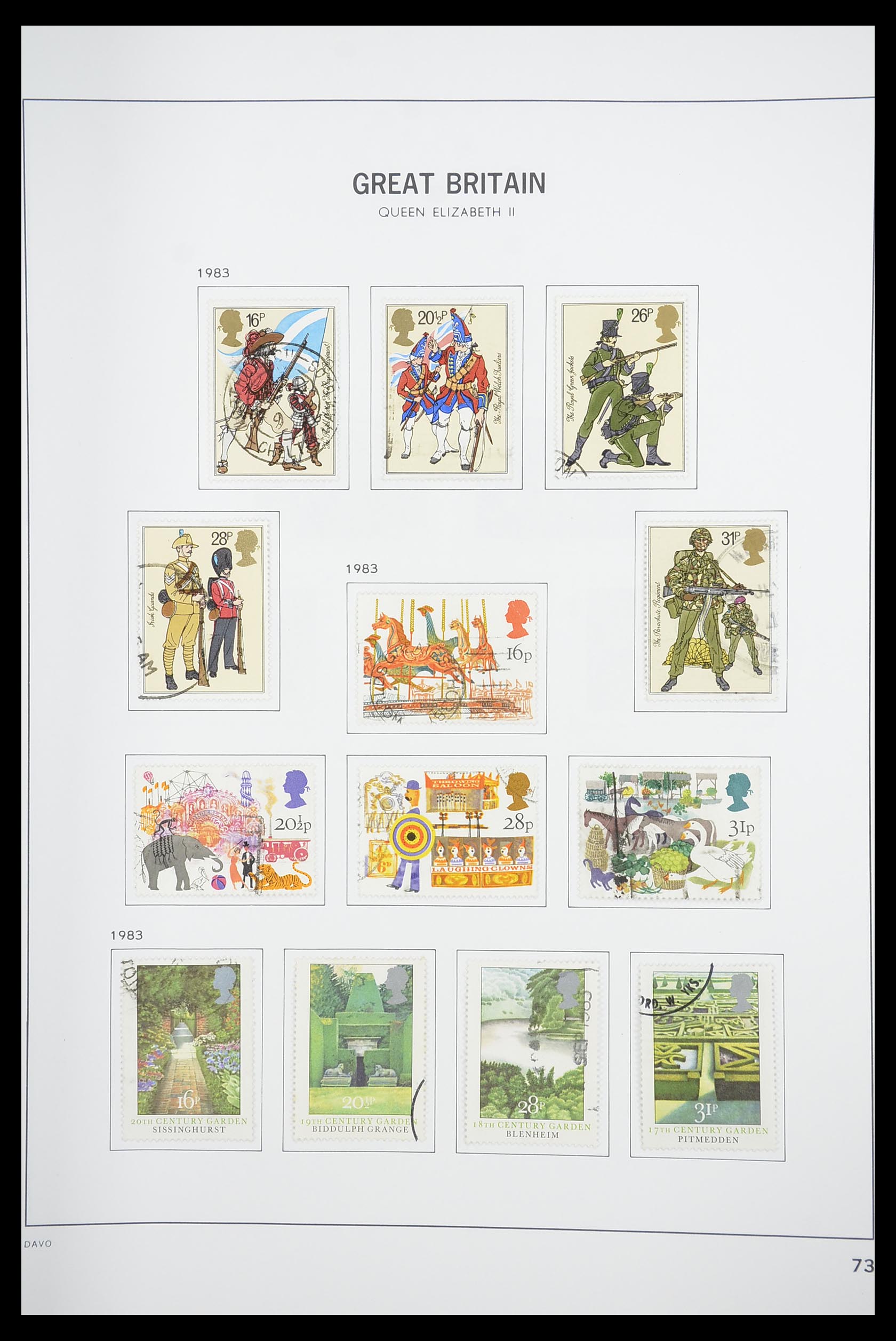 33898 084 - Postzegelverzameling 33898 Engeland 1840-2006.