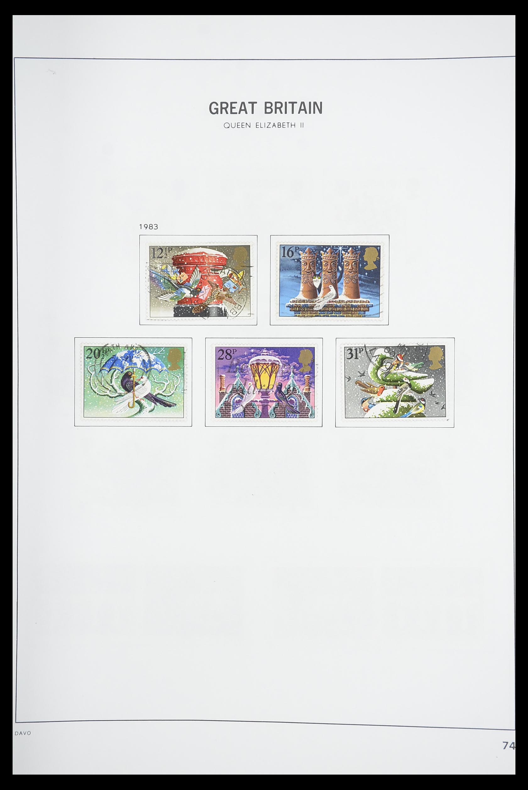 33898 085 - Postzegelverzameling 33898 Engeland 1840-2006.