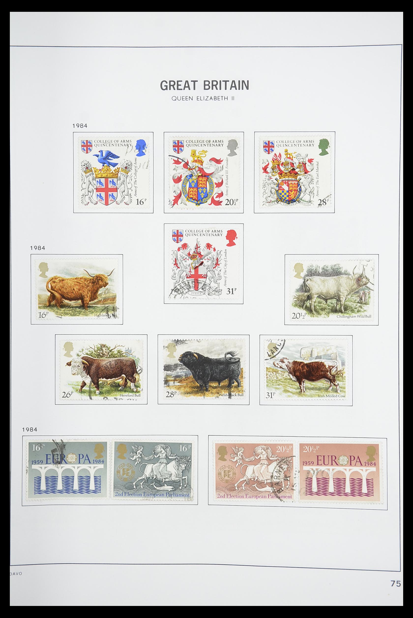 33898 086 - Postzegelverzameling 33898 Engeland 1840-2006.