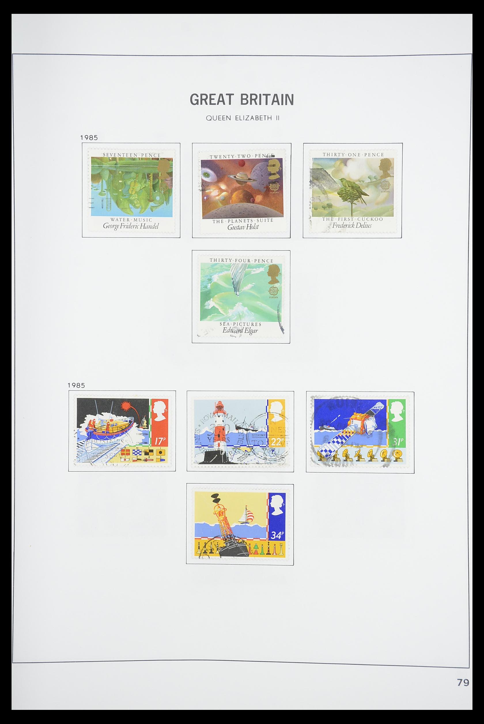 33898 090 - Postzegelverzameling 33898 Engeland 1840-2006.