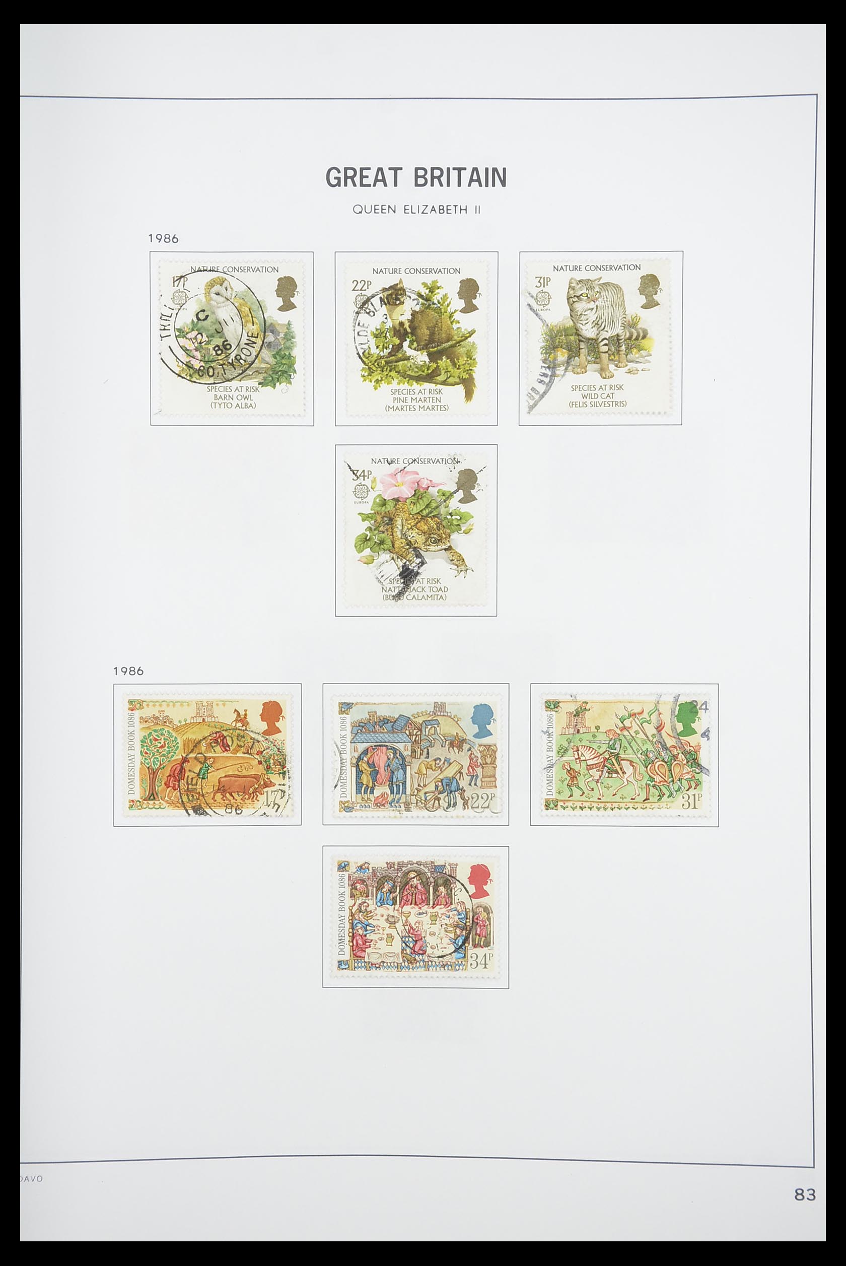 33898 094 - Postzegelverzameling 33898 Engeland 1840-2006.