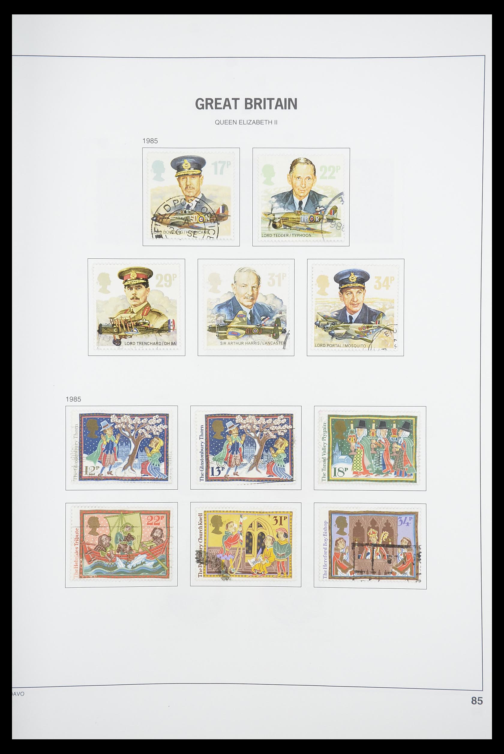 33898 096 - Postzegelverzameling 33898 Engeland 1840-2006.