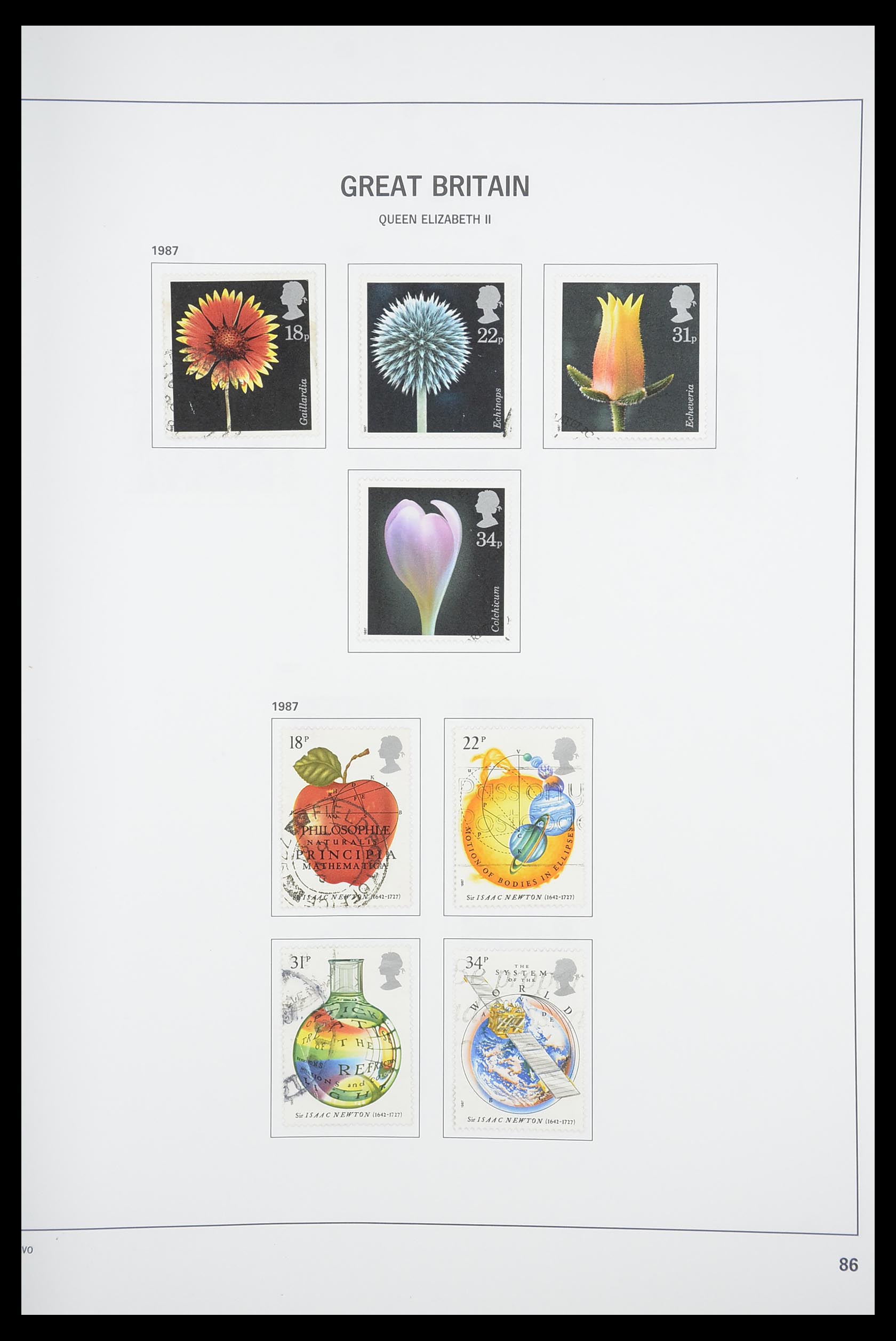 33898 097 - Postzegelverzameling 33898 Engeland 1840-2006.