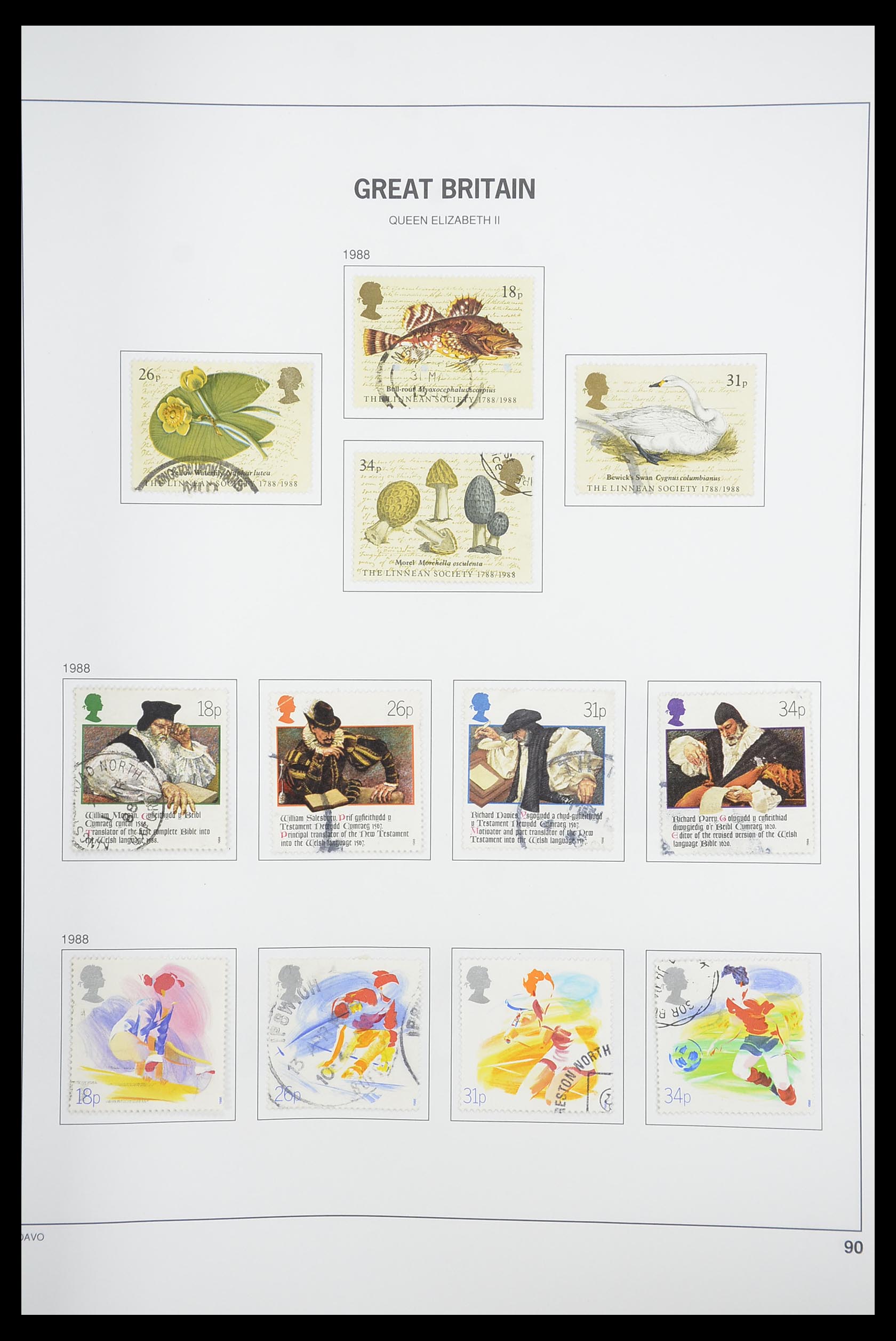 33898 101 - Stamp collection 33898 Great Britain 1840-2006.