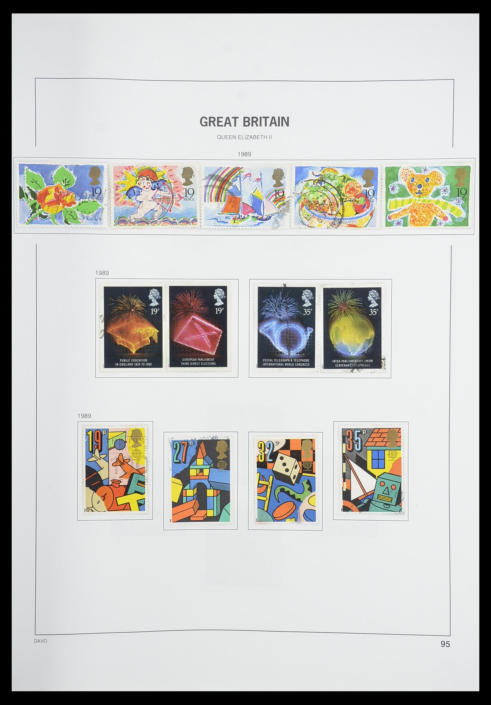 33898 106 - Stamp collection 33898 Great Britain 1840-2006.