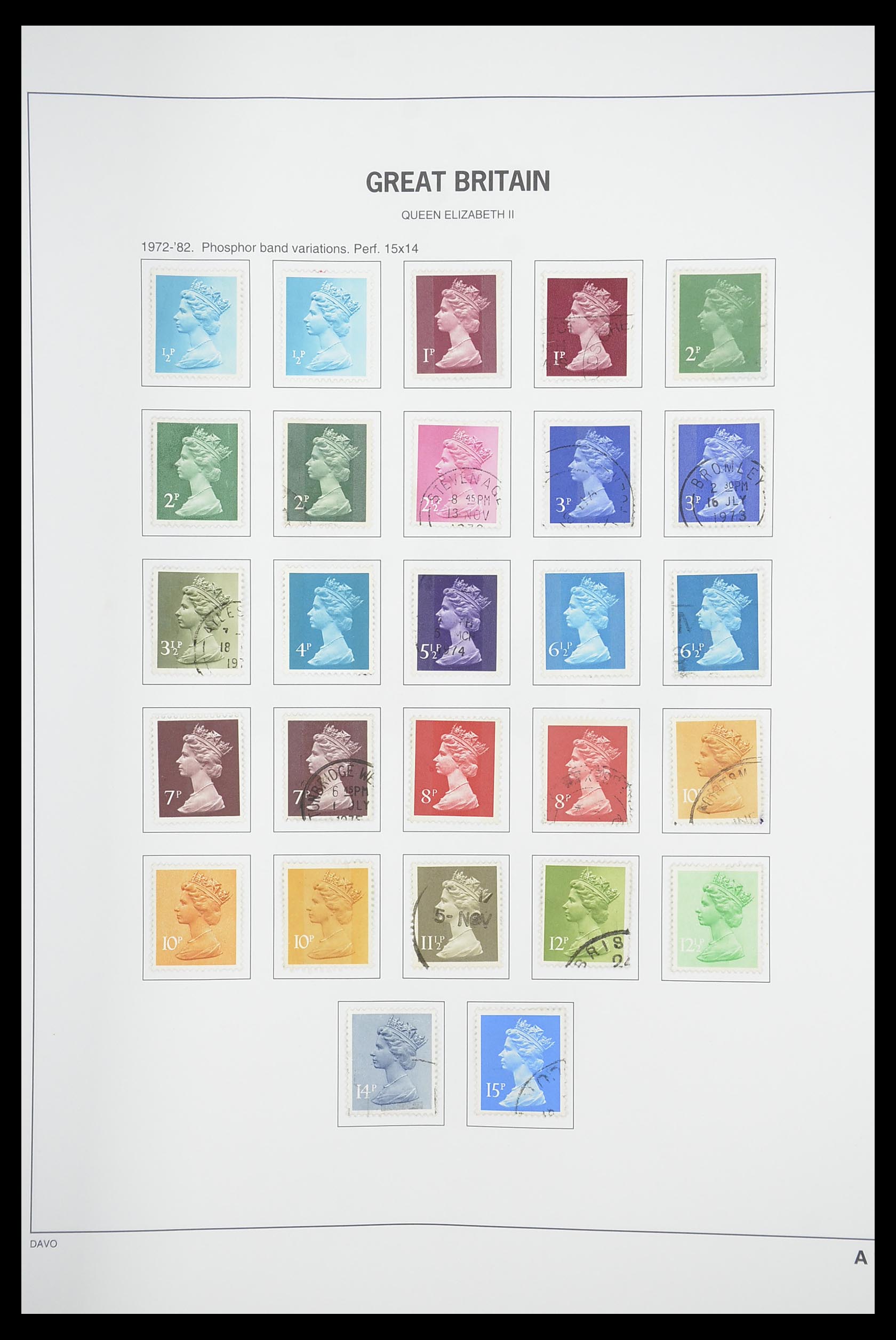 33898 109 - Stamp collection 33898 Great Britain 1840-2006.