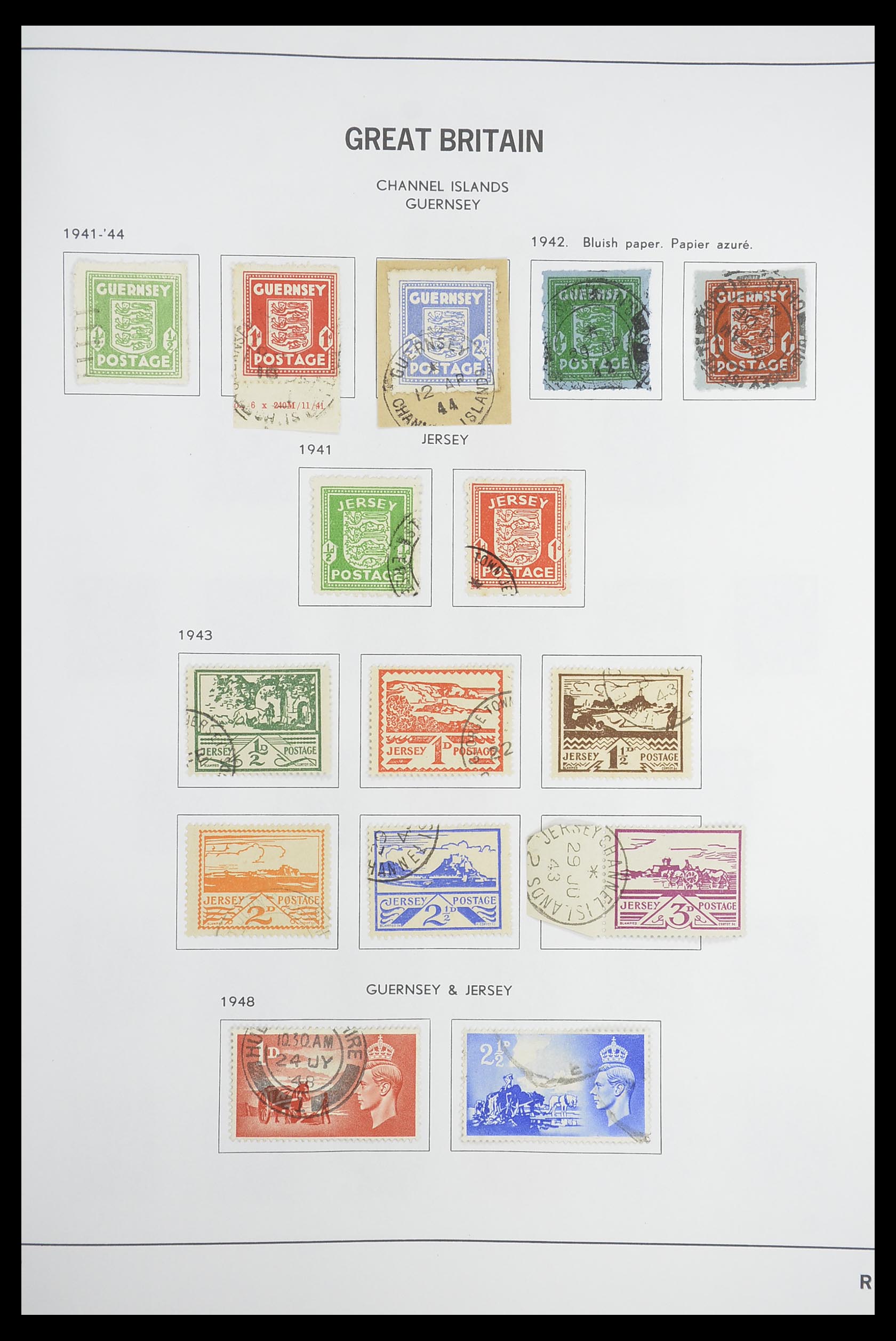 33898 119 - Stamp collection 33898 Great Britain 1840-2006.
