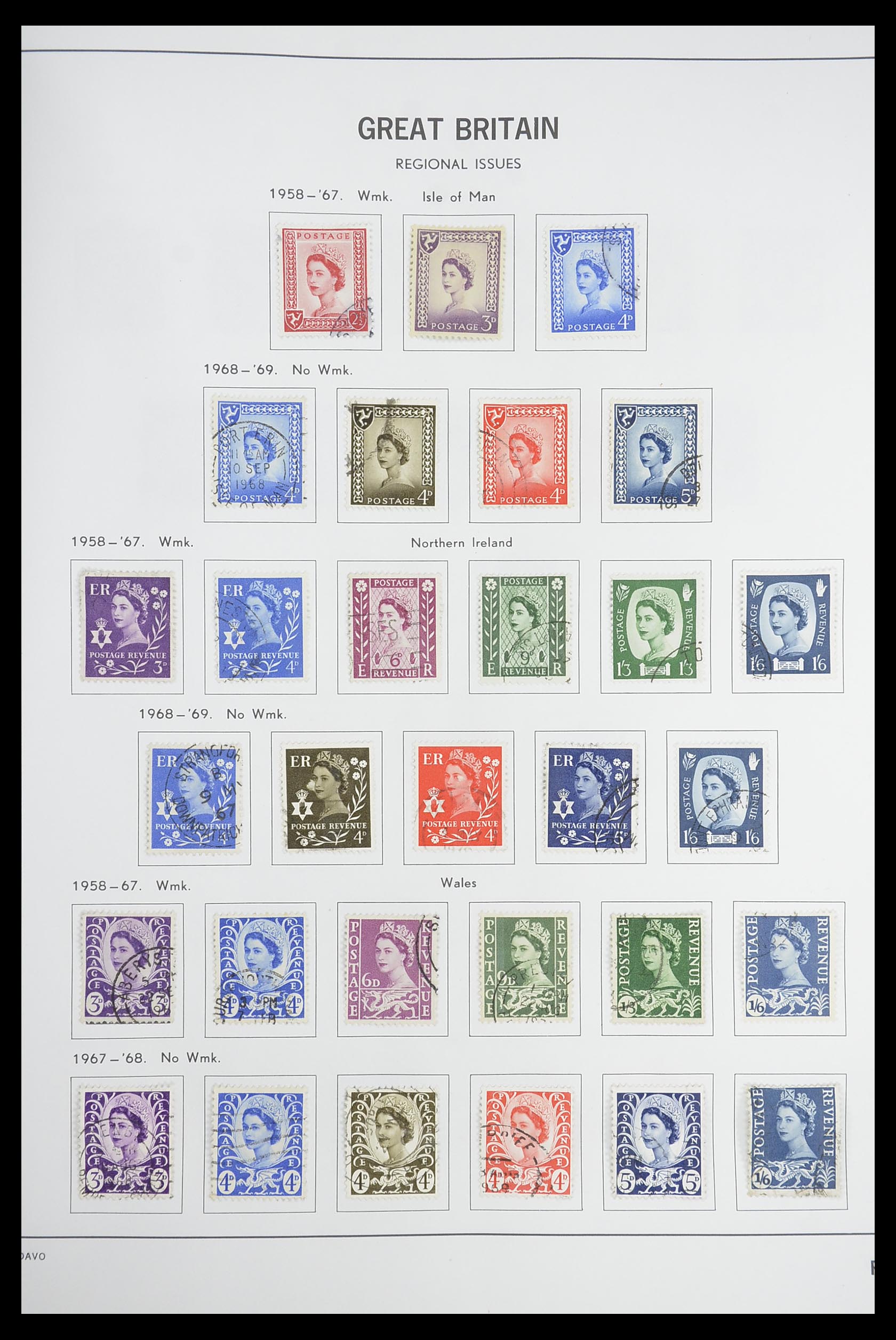 33898 120 - Stamp collection 33898 Great Britain 1840-2006.