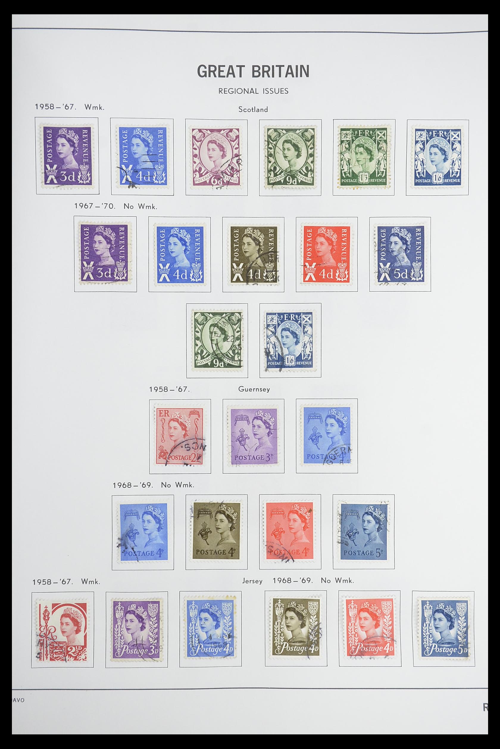 33898 121 - Stamp collection 33898 Great Britain 1840-2006.