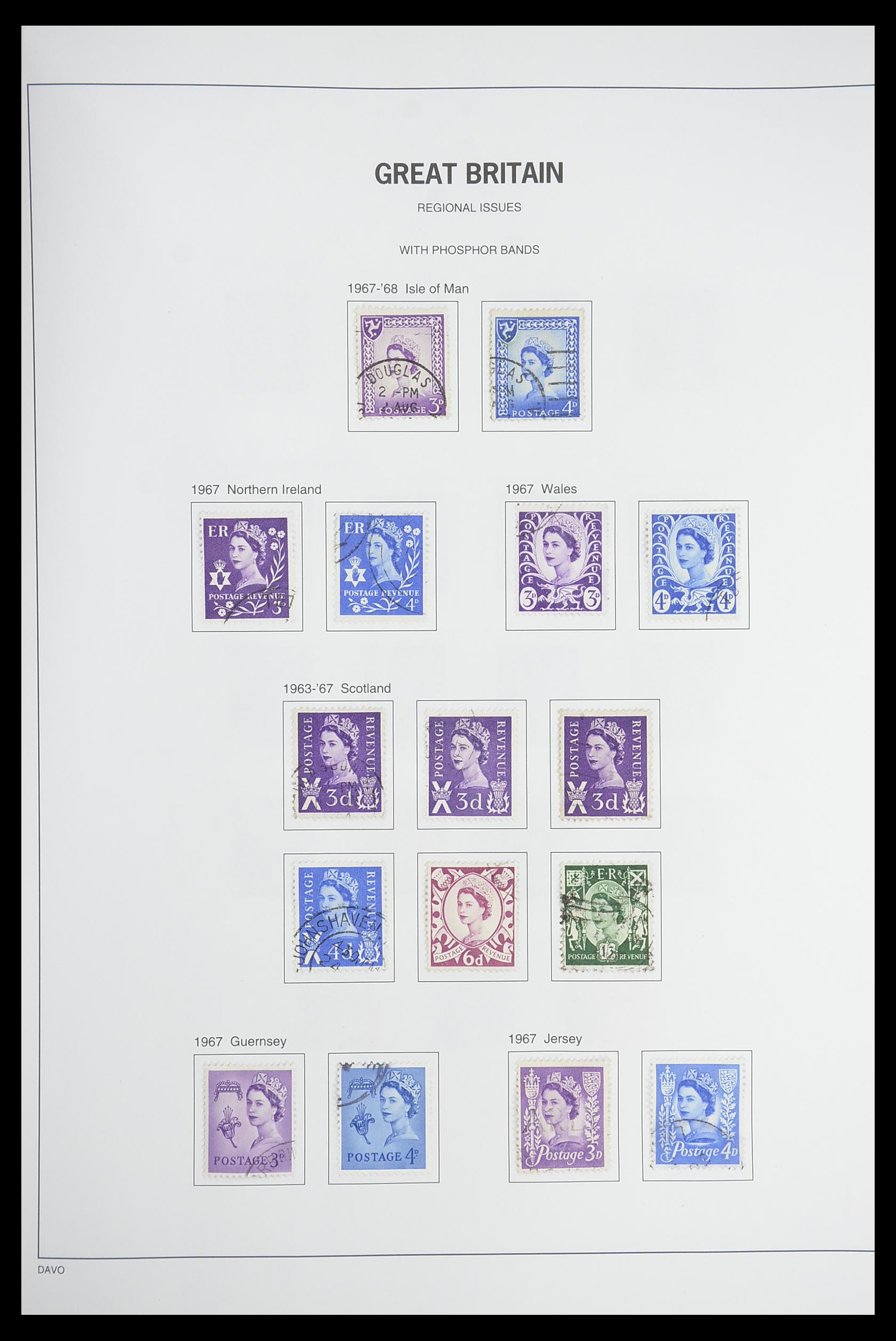 33898 122 - Stamp collection 33898 Great Britain 1840-2006.