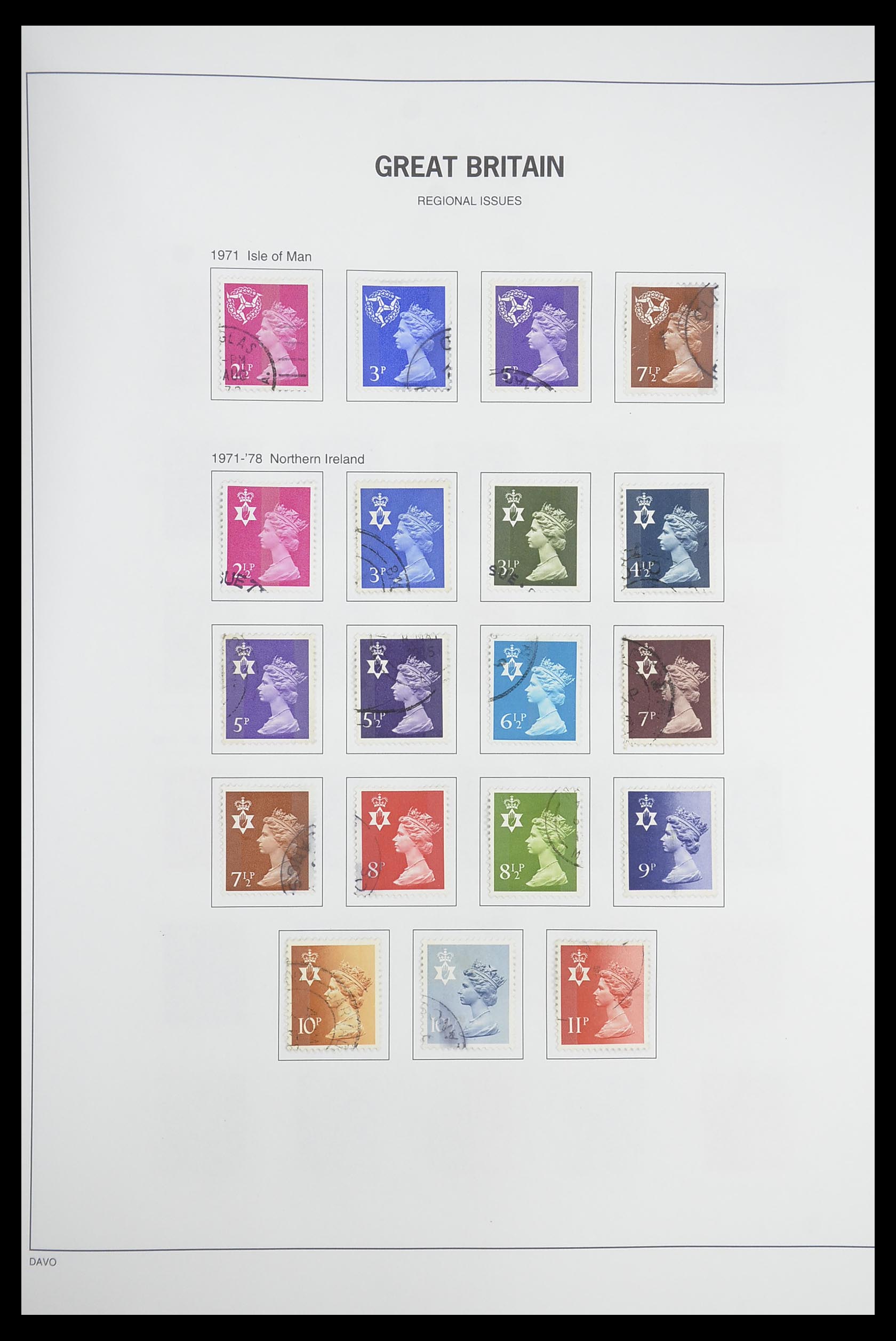 33898 123 - Stamp collection 33898 Great Britain 1840-2006.