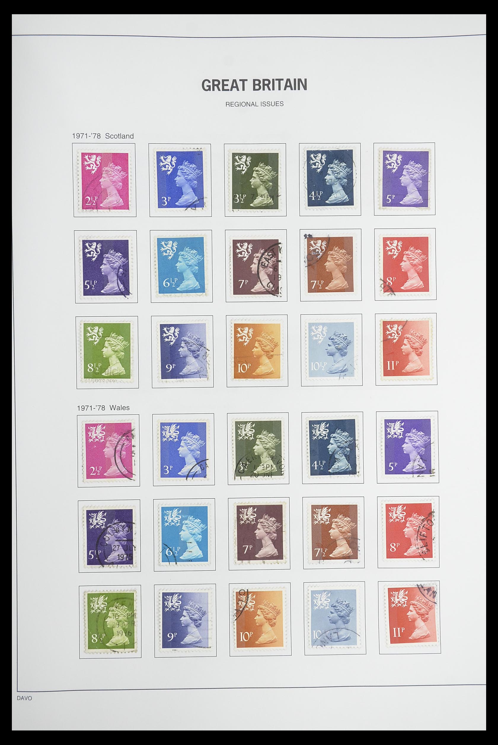 33898 124 - Stamp collection 33898 Great Britain 1840-2006.
