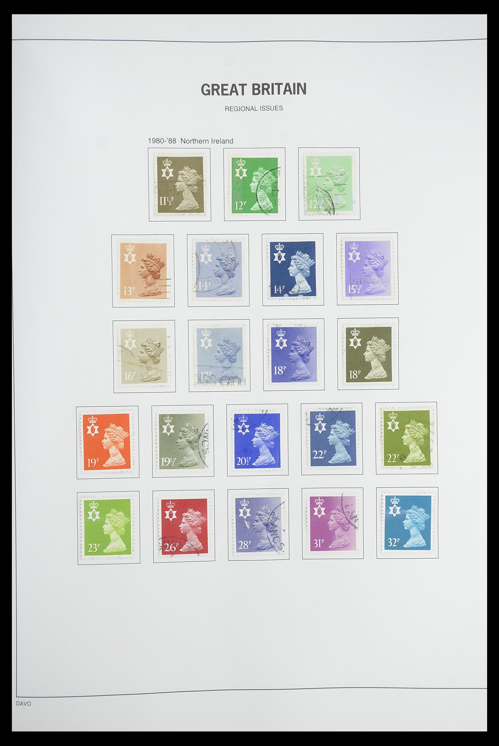 33898 126 - Stamp collection 33898 Great Britain 1840-2006.