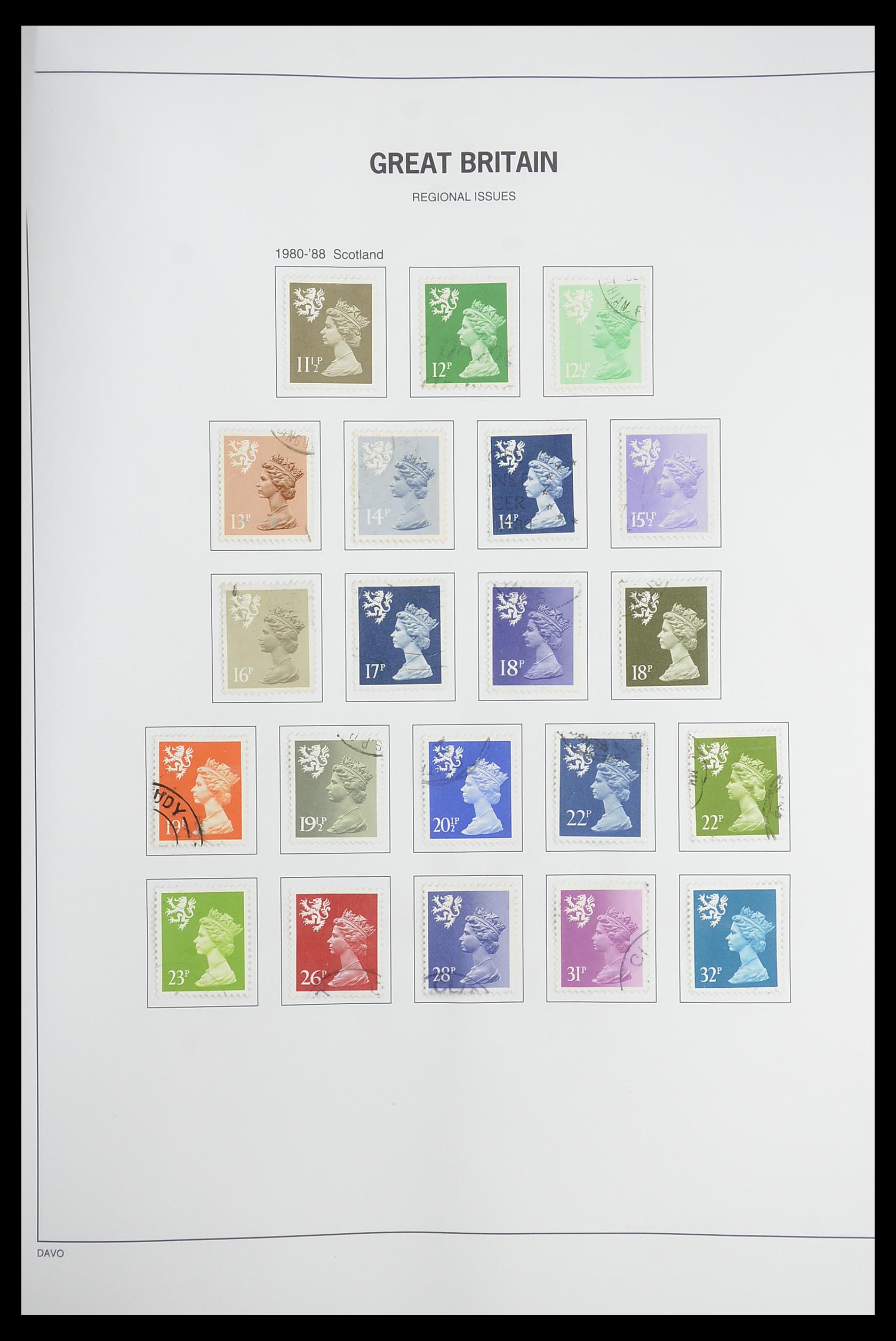 33898 127 - Stamp collection 33898 Great Britain 1840-2006.