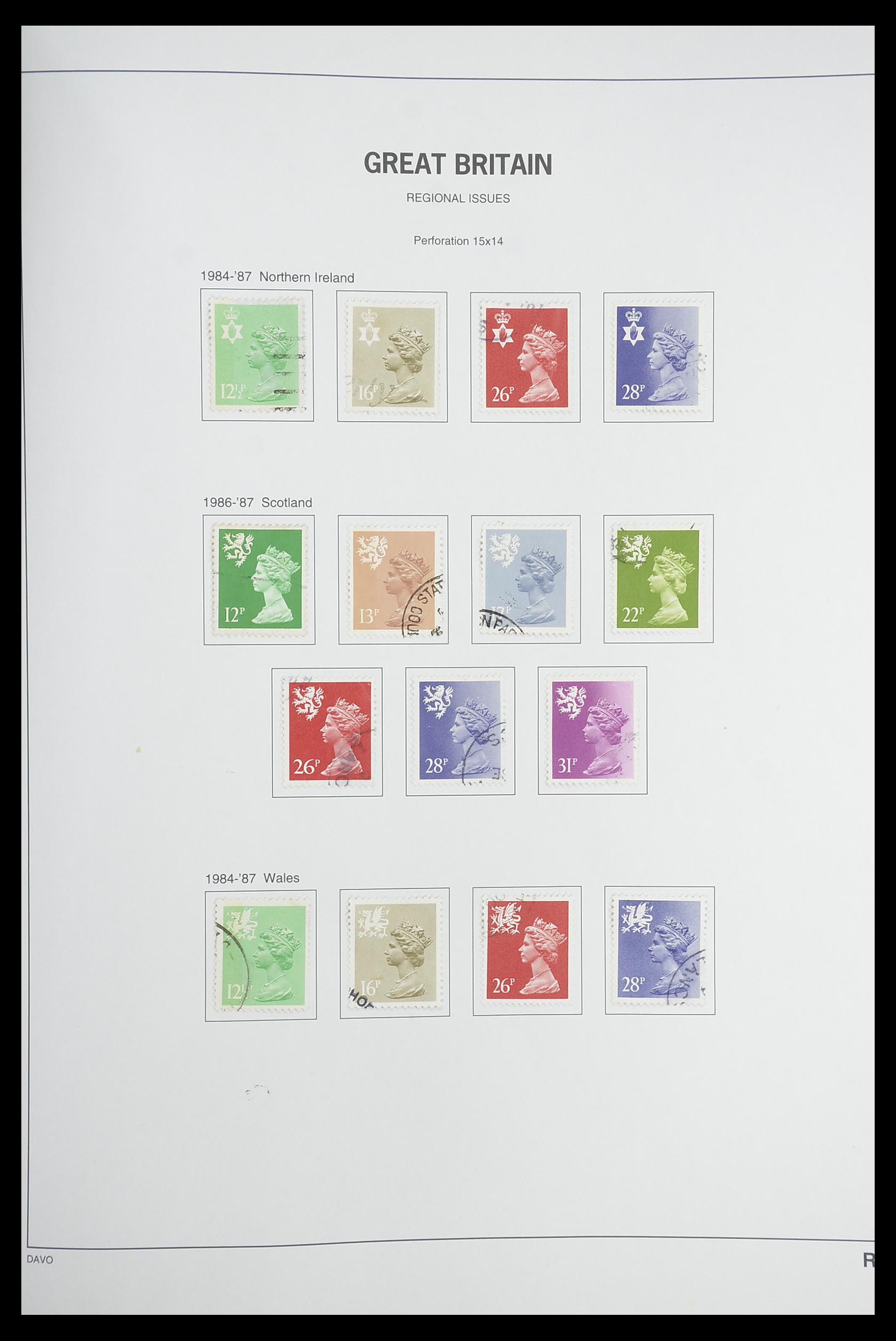 33898 129 - Stamp collection 33898 Great Britain 1840-2006.