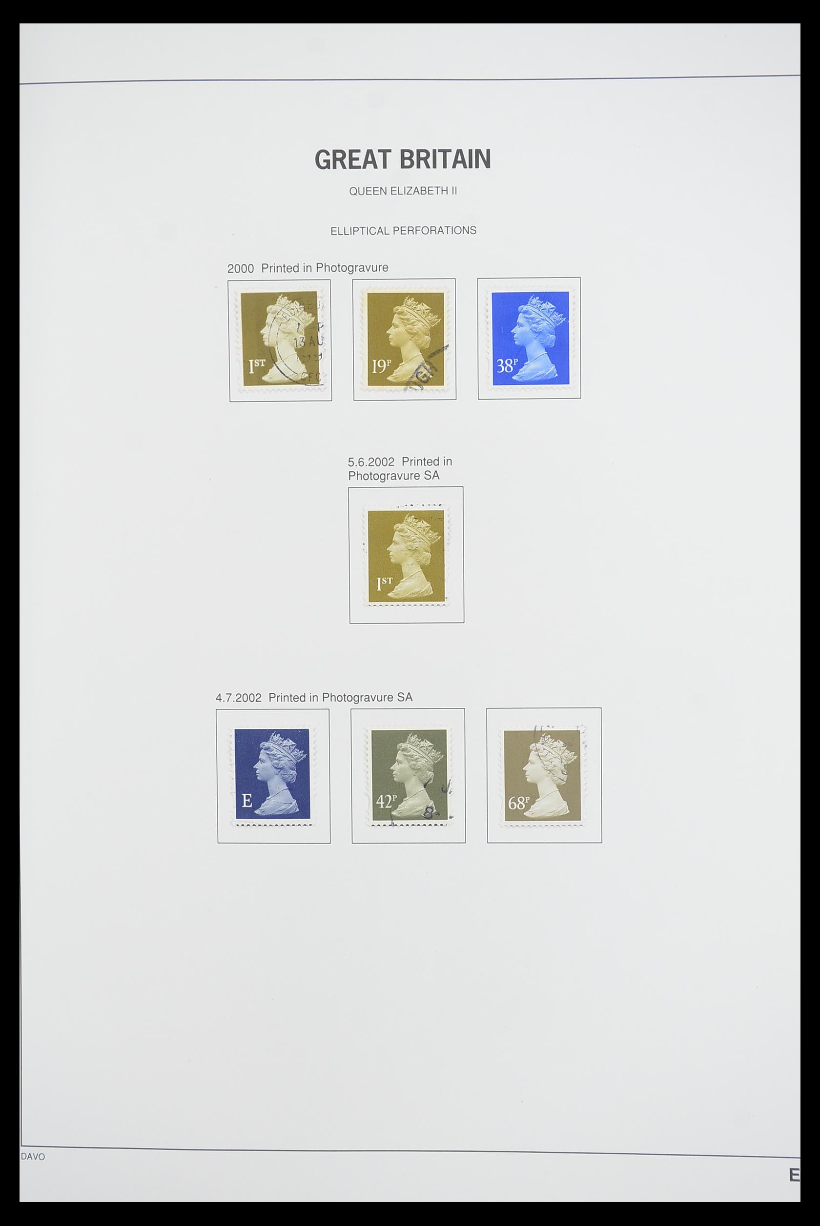33898 131 - Stamp collection 33898 Great Britain 1840-2006.