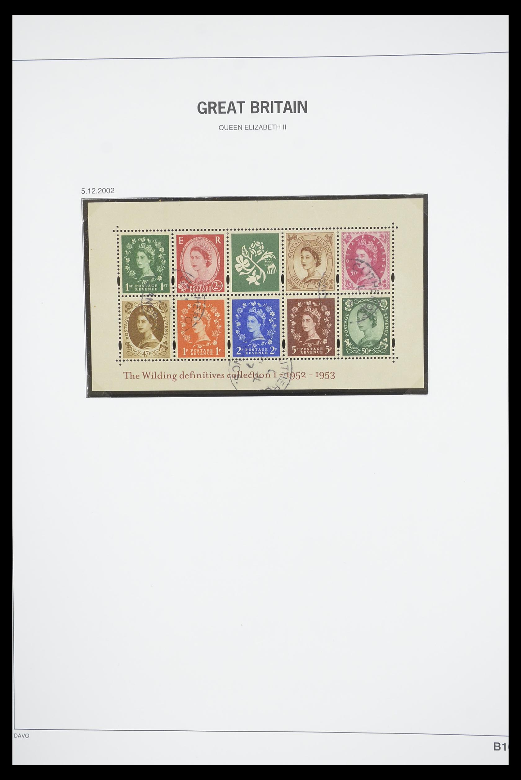 33898 142 - Stamp collection 33898 Great Britain 1840-2006.
