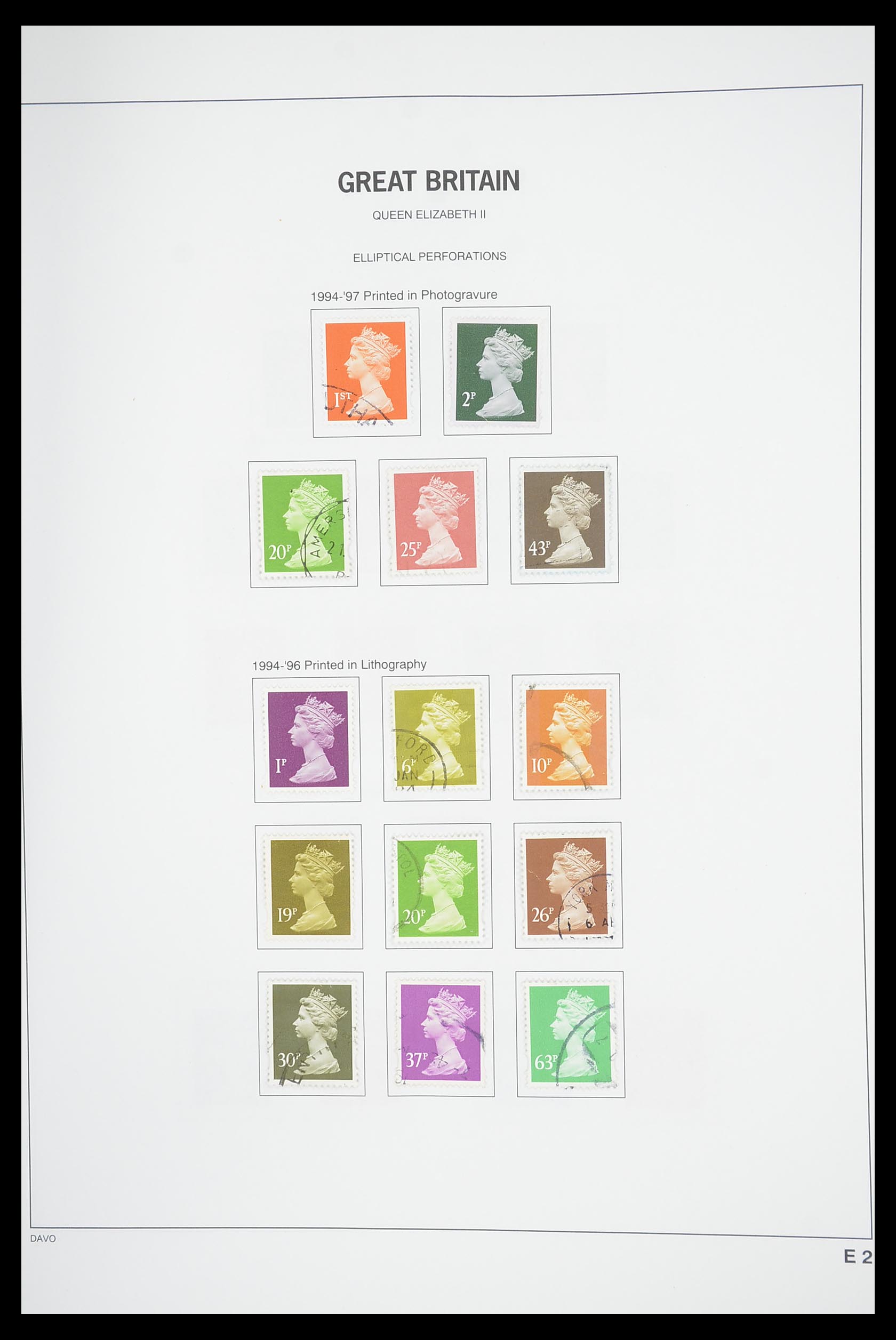 33898 153 - Stamp collection 33898 Great Britain 1840-2006.