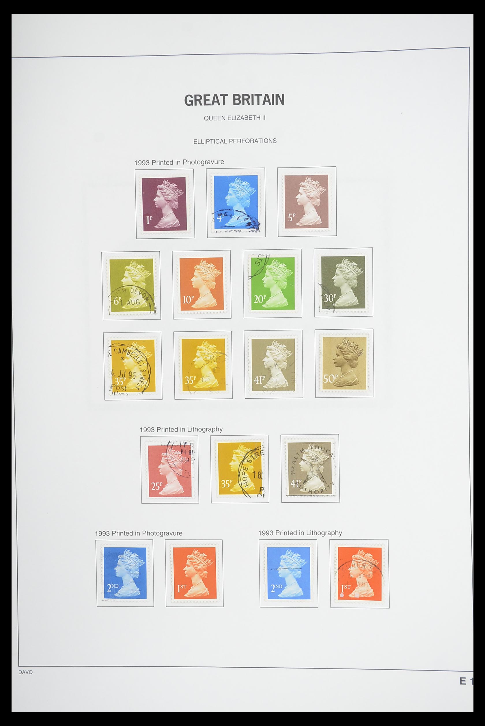 33898 154 - Stamp collection 33898 Great Britain 1840-2006.