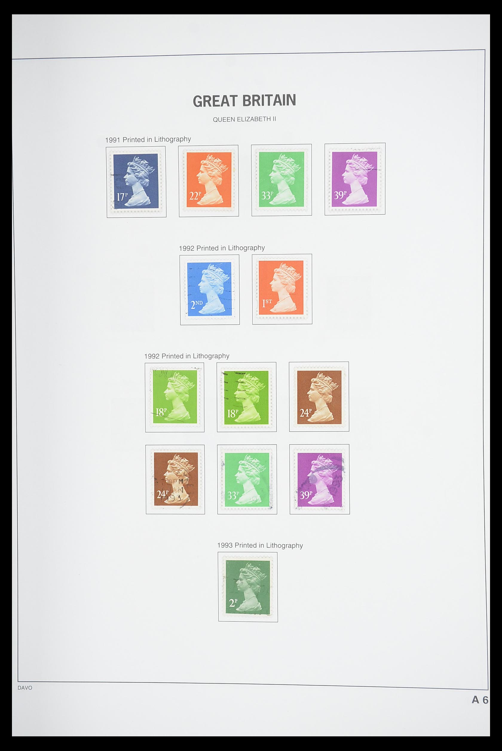 33898 158 - Stamp collection 33898 Great Britain 1840-2006.