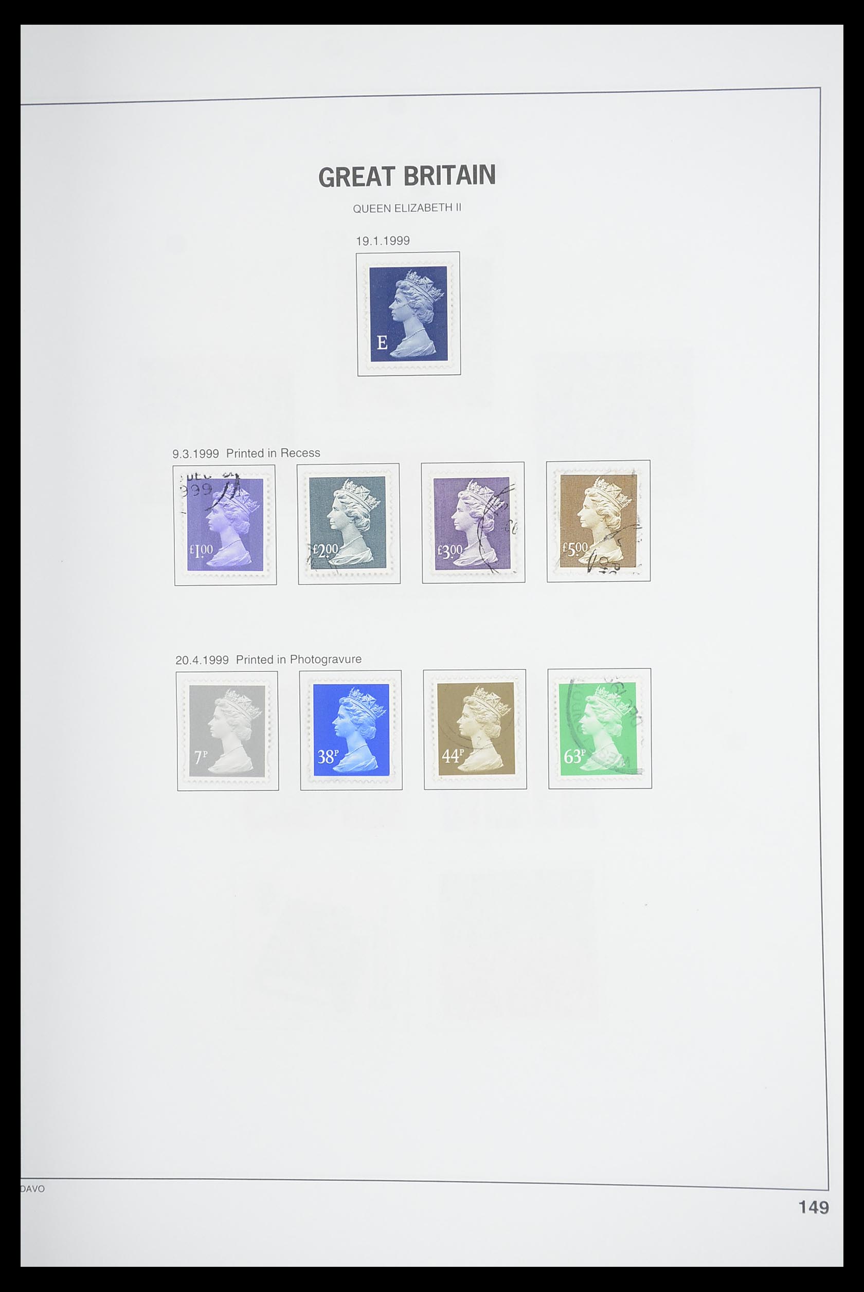 33898 159 - Stamp collection 33898 Great Britain 1840-2006.