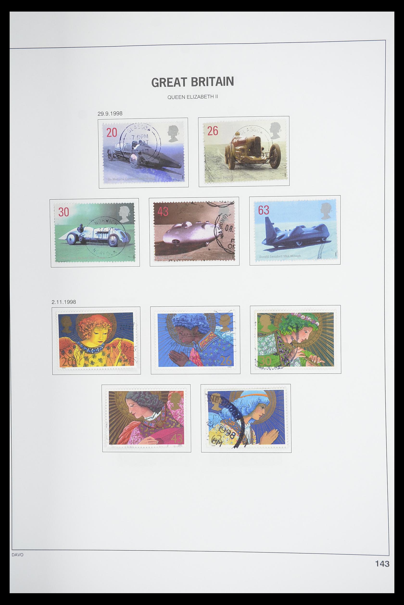 33898 165 - Stamp collection 33898 Great Britain 1840-2006.