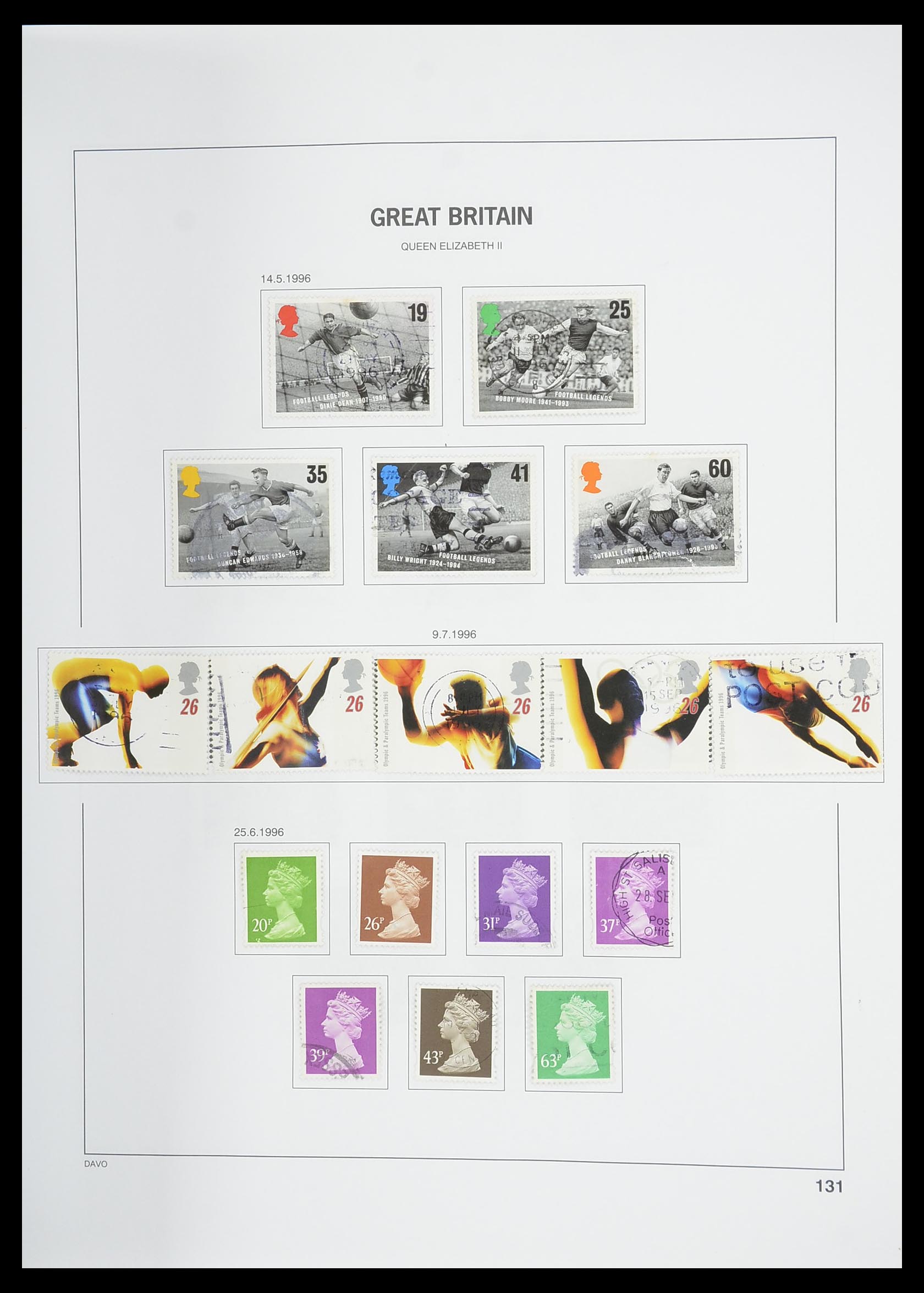 33898 177 - Stamp collection 33898 Great Britain 1840-2006.