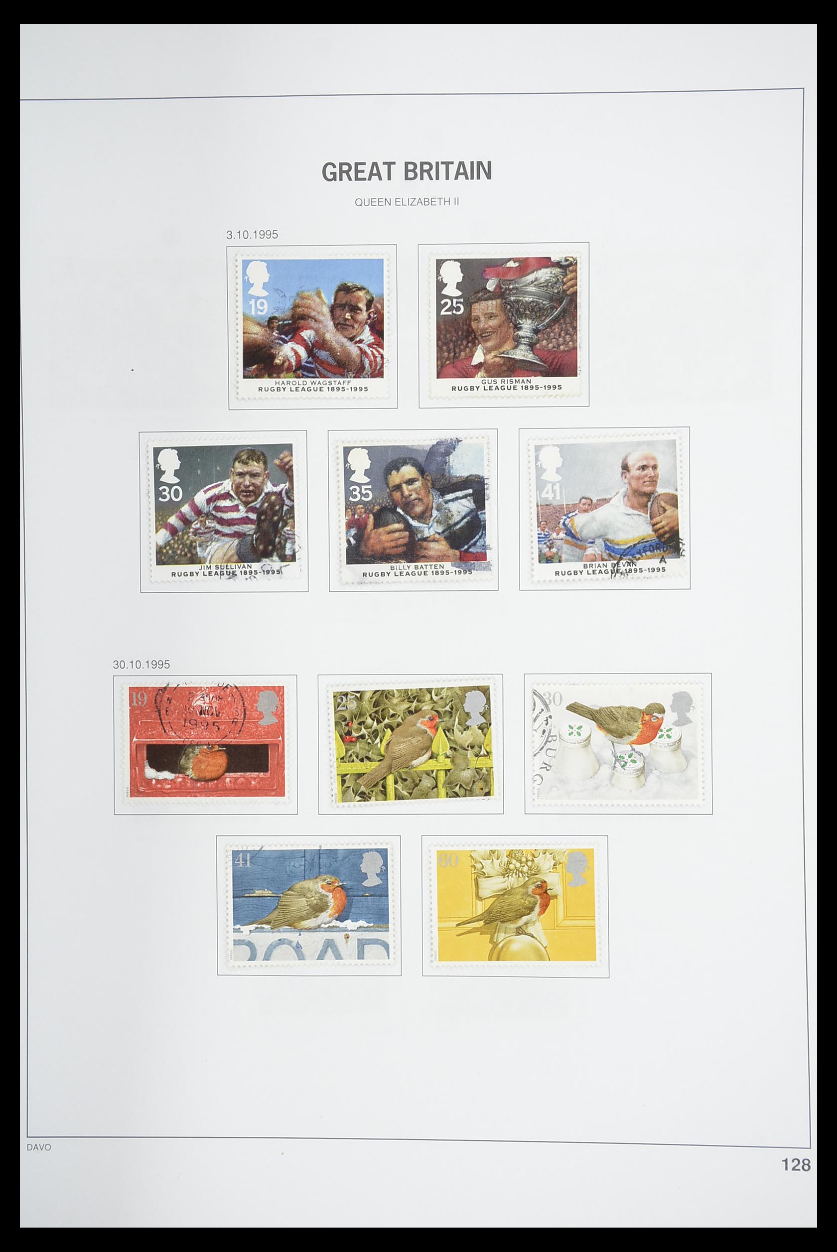 33898 180 - Stamp collection 33898 Great Britain 1840-2006.