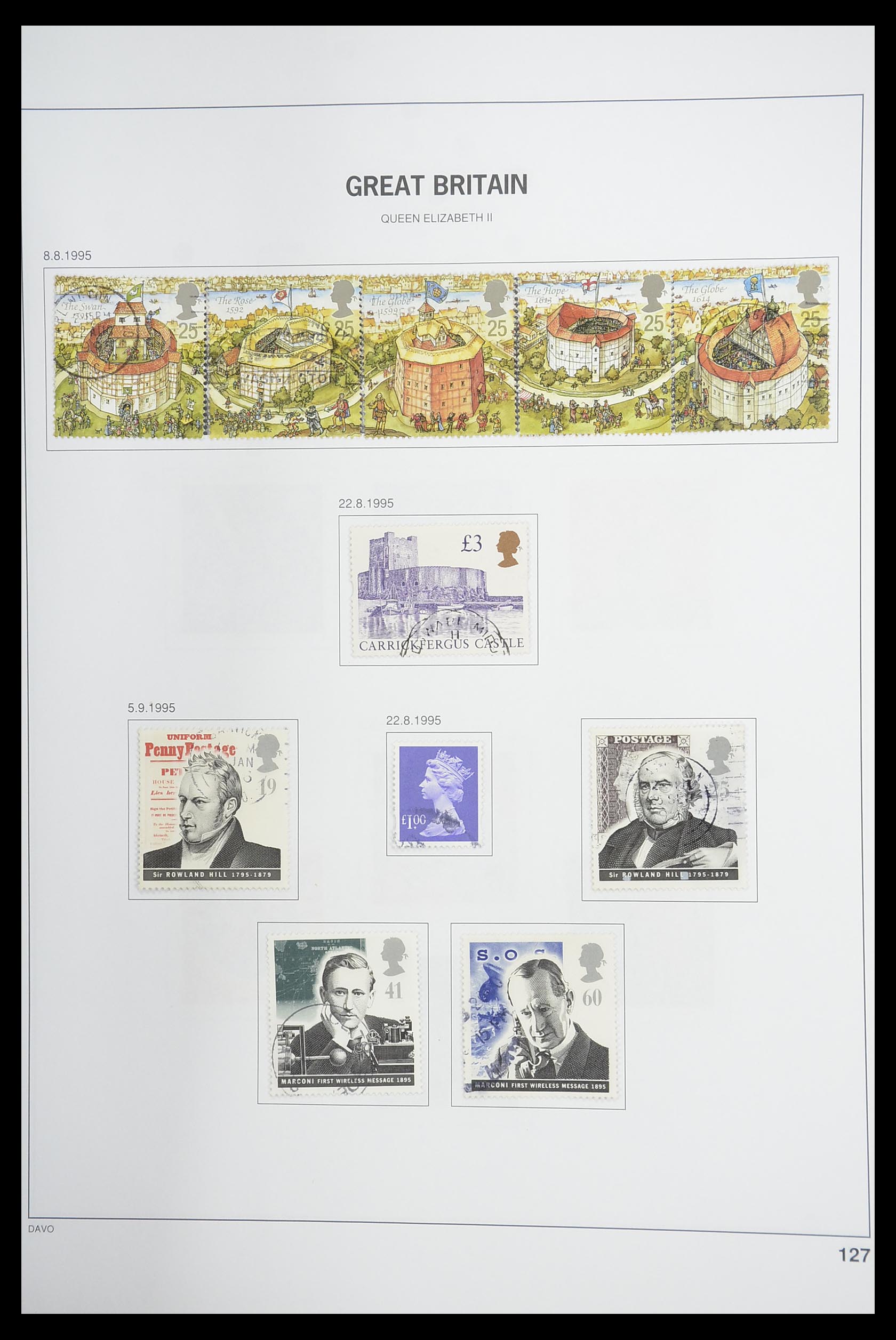 33898 181 - Postzegelverzameling 33898 Engeland 1840-2006.