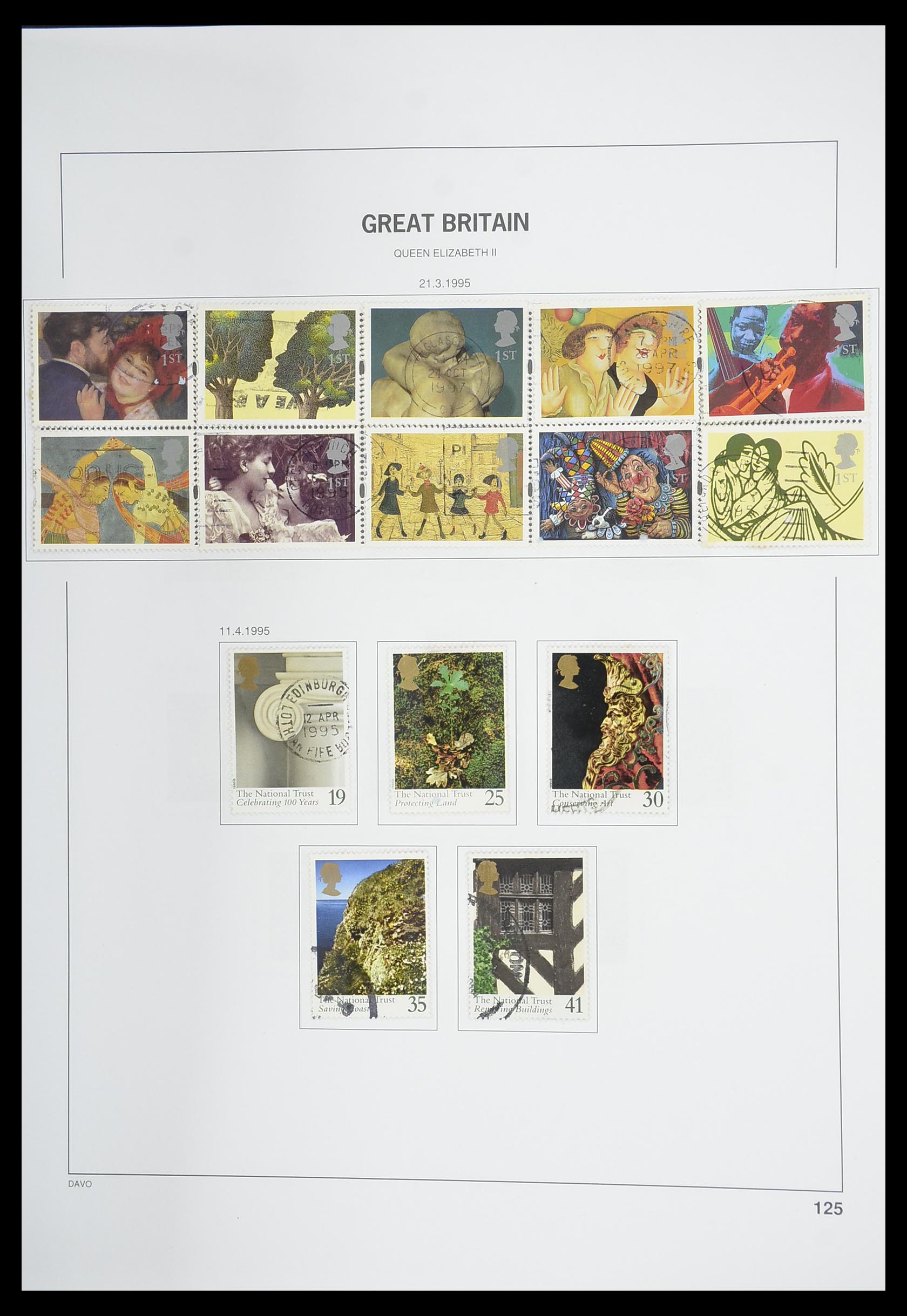33898 183 - Postzegelverzameling 33898 Engeland 1840-2006.