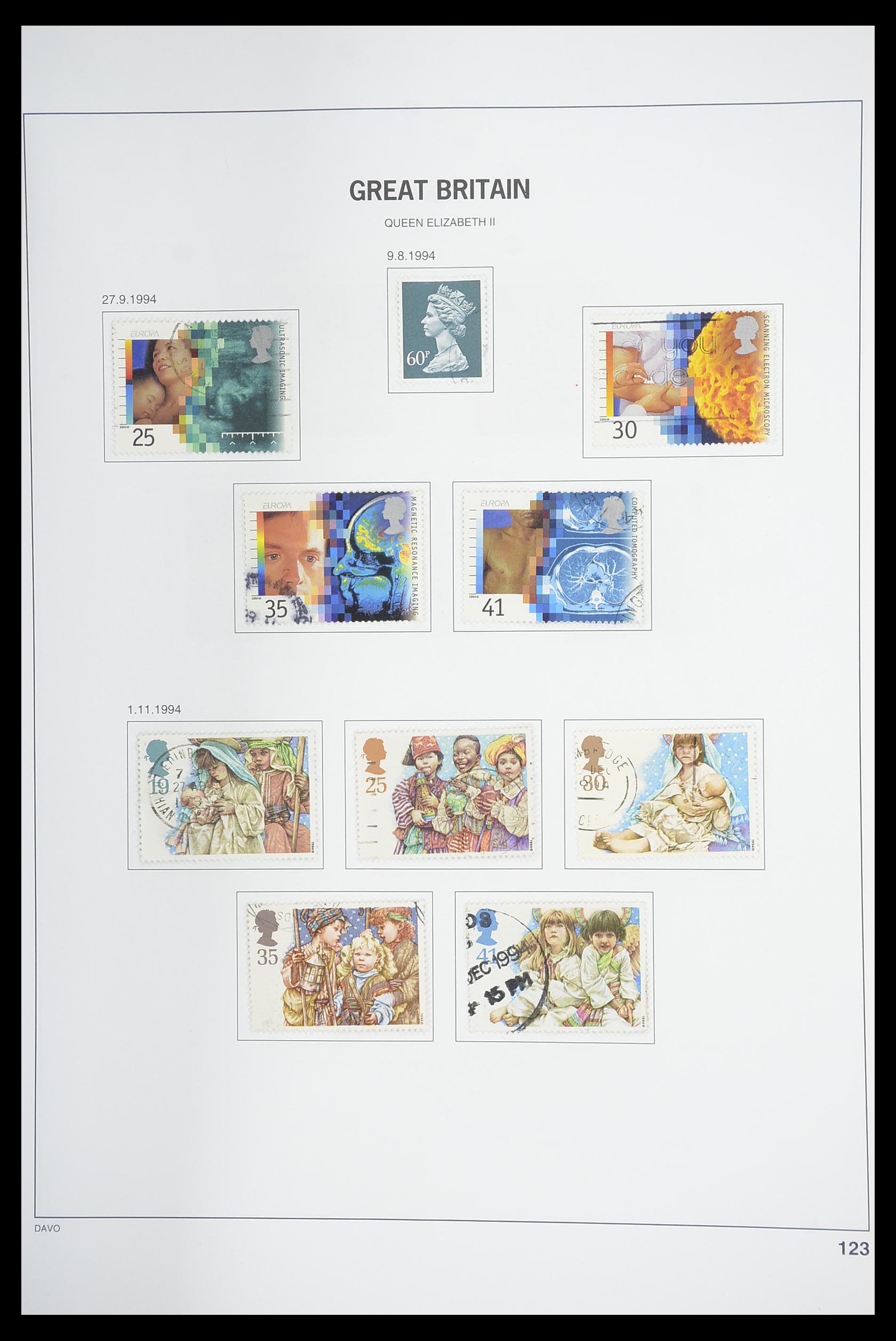 33898 185 - Postzegelverzameling 33898 Engeland 1840-2006.