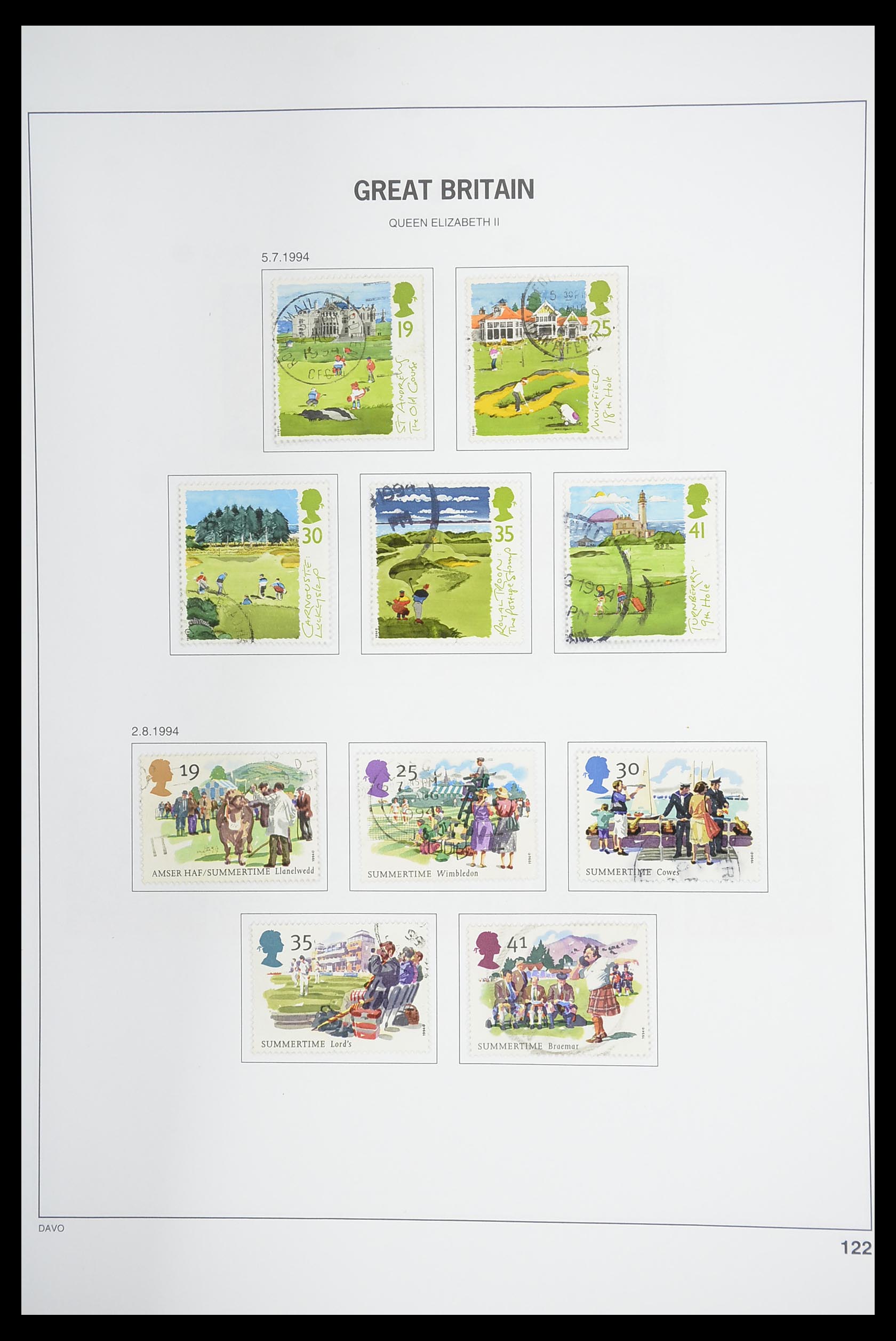33898 186 - Postzegelverzameling 33898 Engeland 1840-2006.