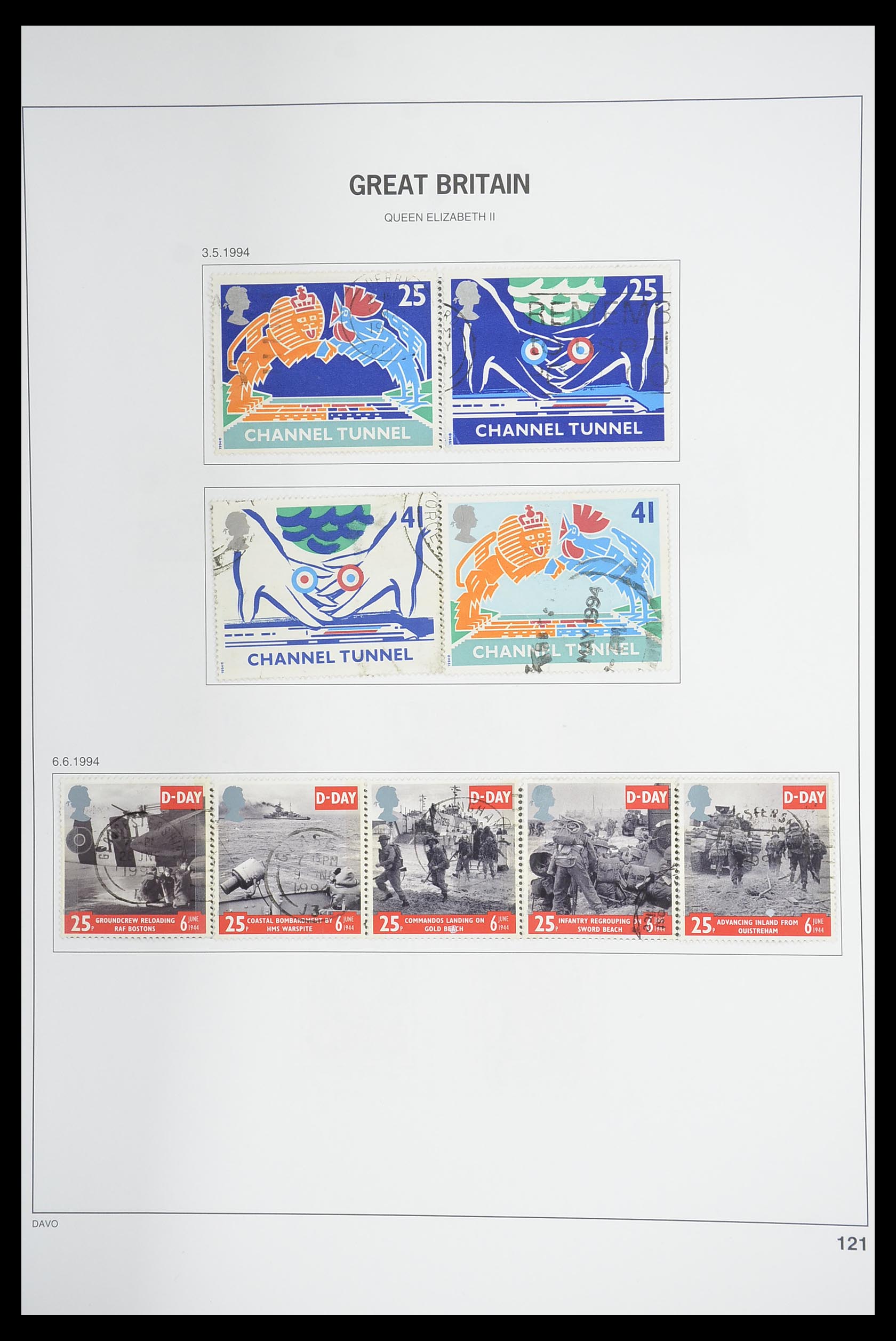33898 187 - Postzegelverzameling 33898 Engeland 1840-2006.