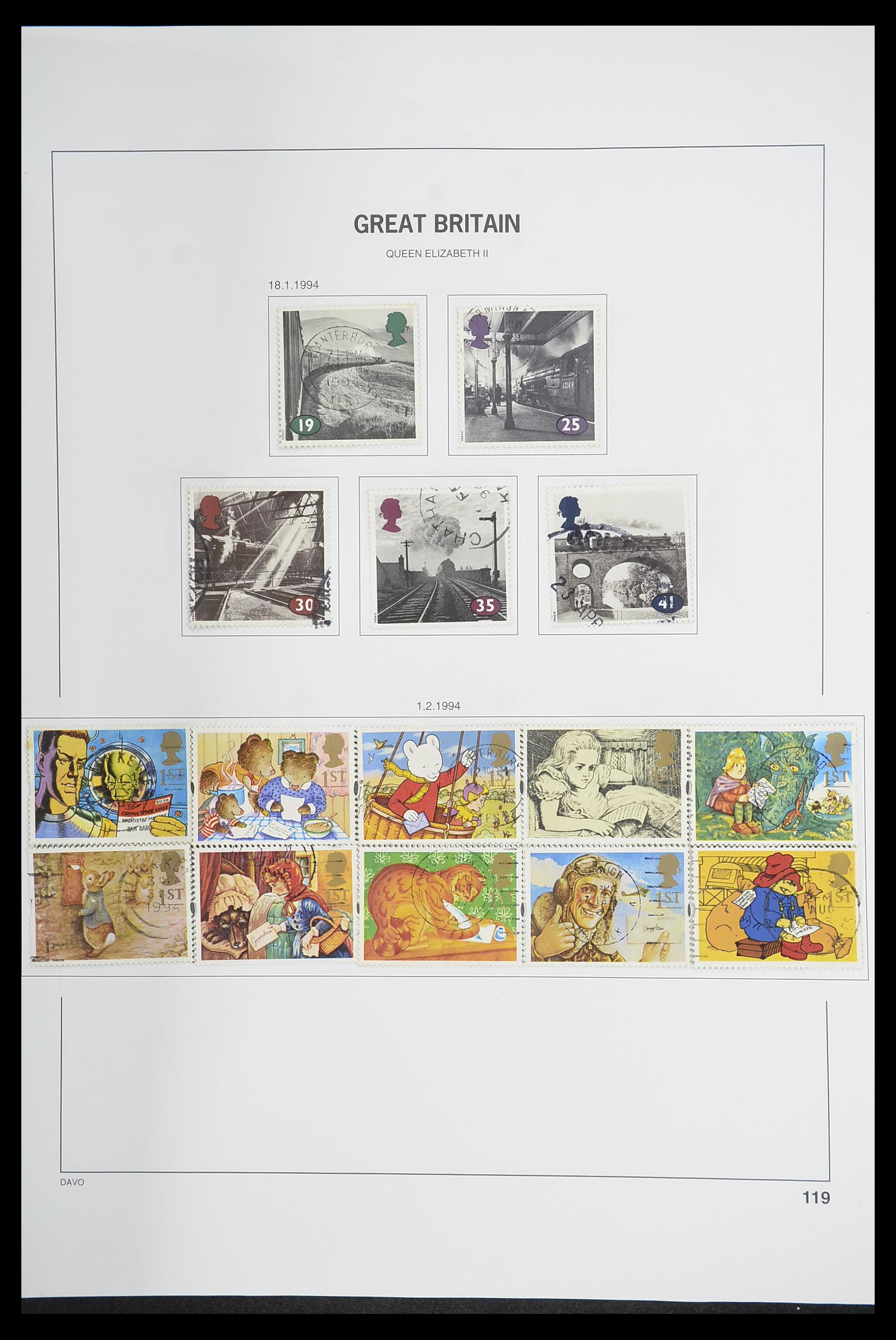 33898 189 - Postzegelverzameling 33898 Engeland 1840-2006.