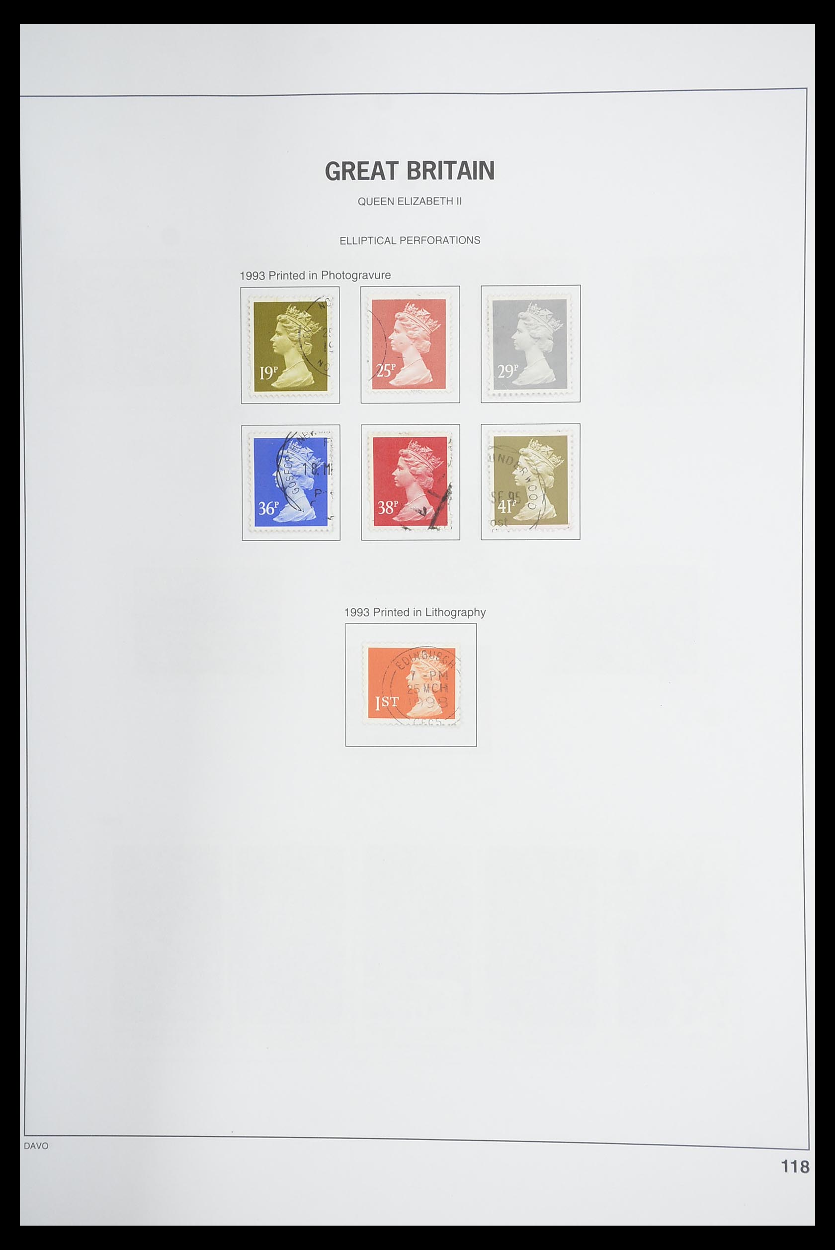 33898 191 - Postzegelverzameling 33898 Engeland 1840-2006.