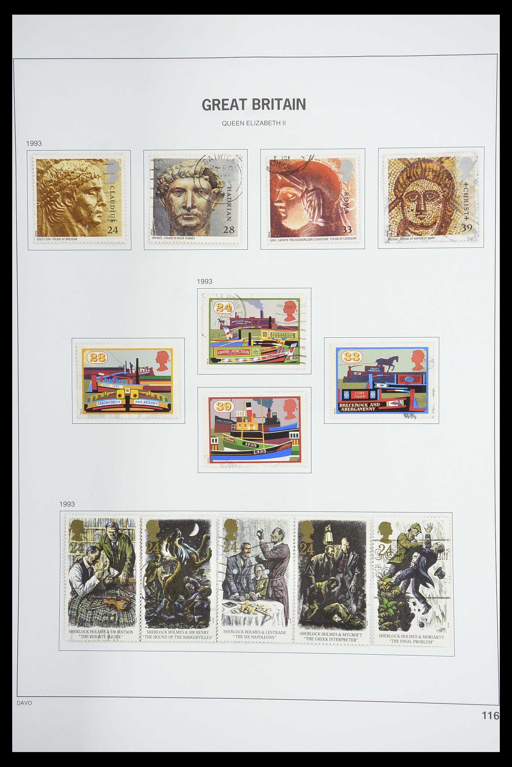 33898 192 - Postzegelverzameling 33898 Engeland 1840-2006.