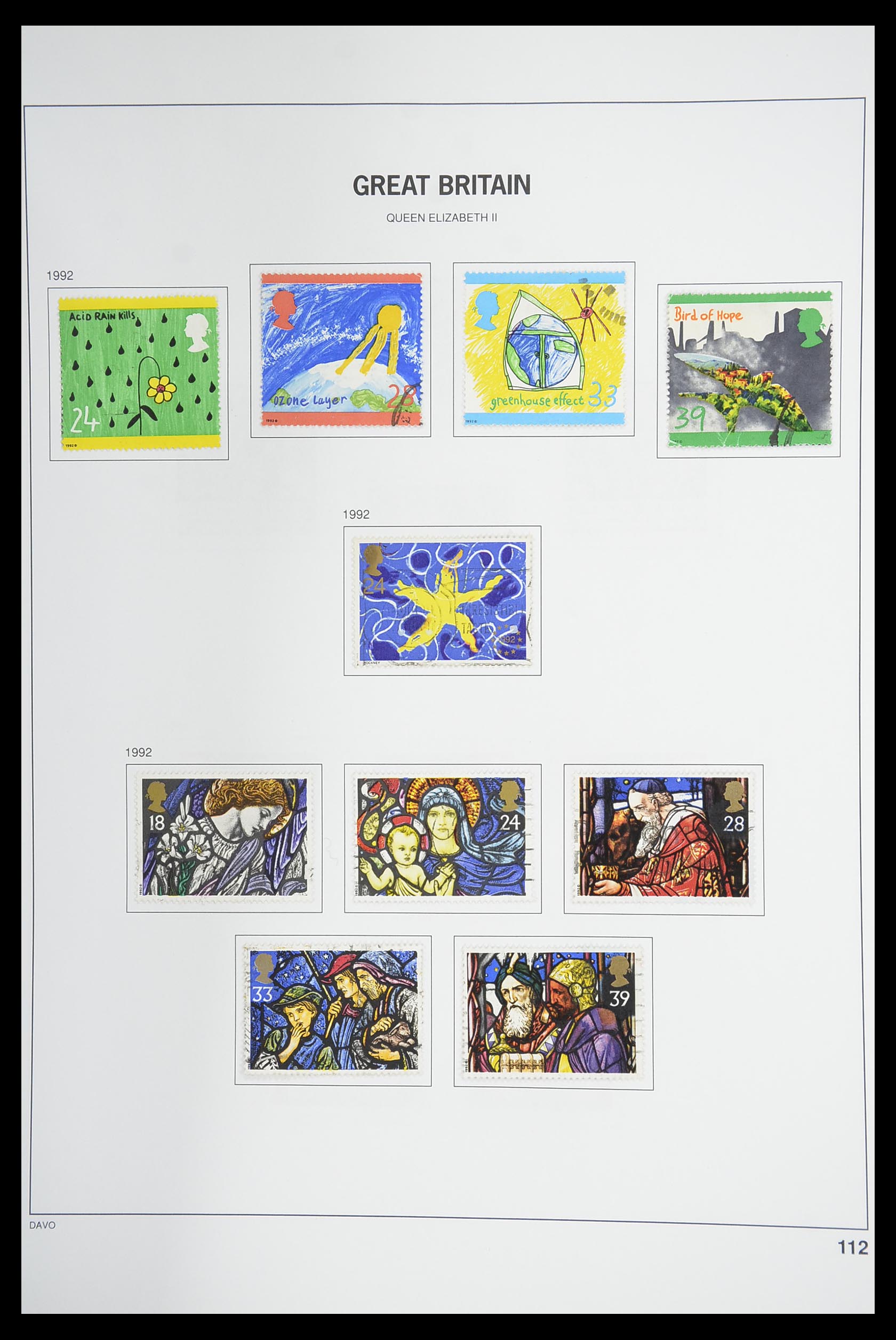 33898 196 - Postzegelverzameling 33898 Engeland 1840-2006.